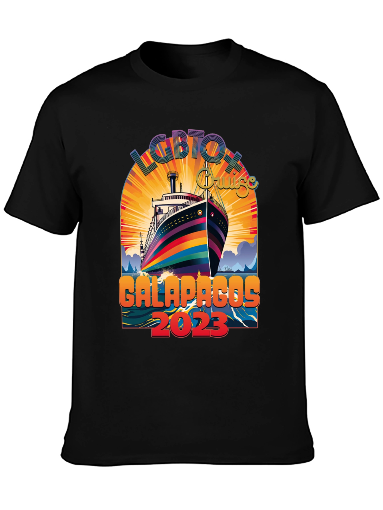 LGBTQ+ Galapagos Cruise 2023 Graphic Tee
