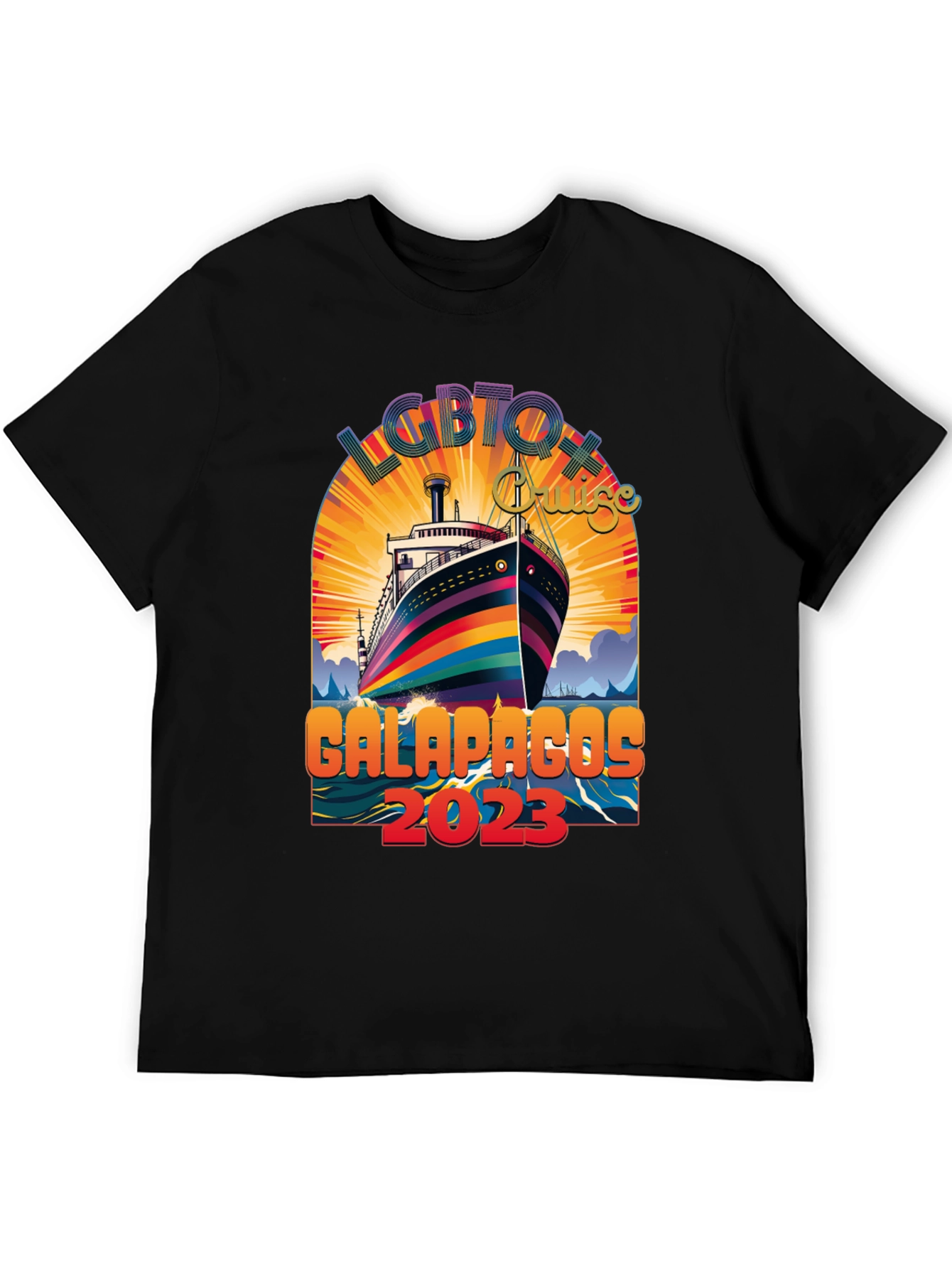 LGBTQ+ Galapagos Cruise 2023 Graphic Tee