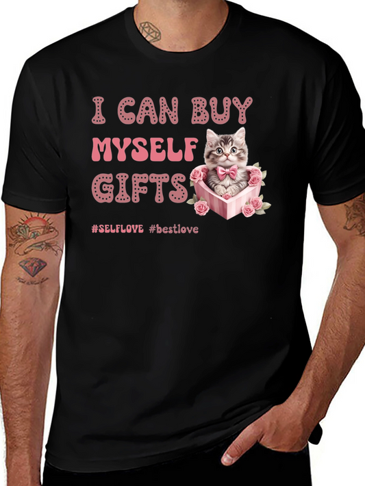 Cute Cat Gifts T-Shirt - Self Love