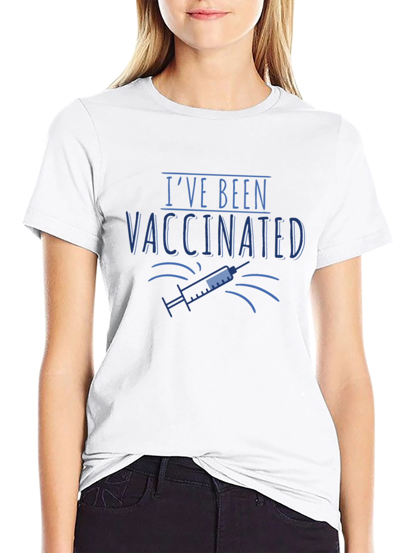 Ive Been Vaccinated Black T-Shirt