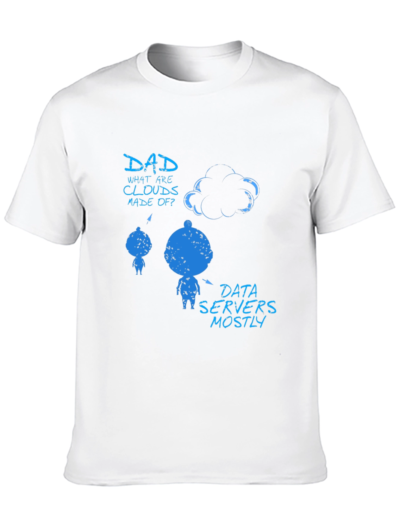 Dad What are Clouds Made Of? Graphic T-Shirt