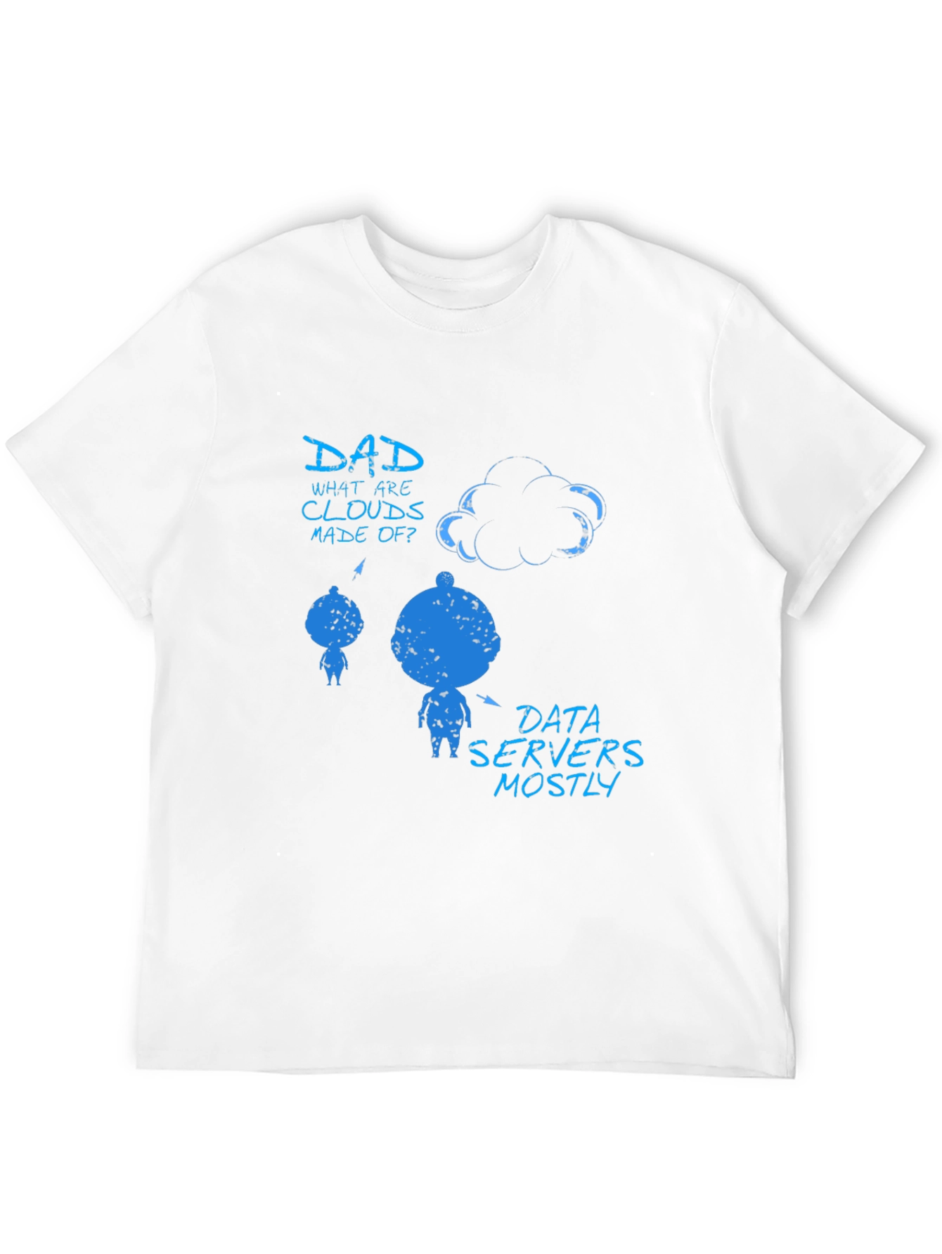 Dad What are Clouds Made Of? Graphic T-Shirt