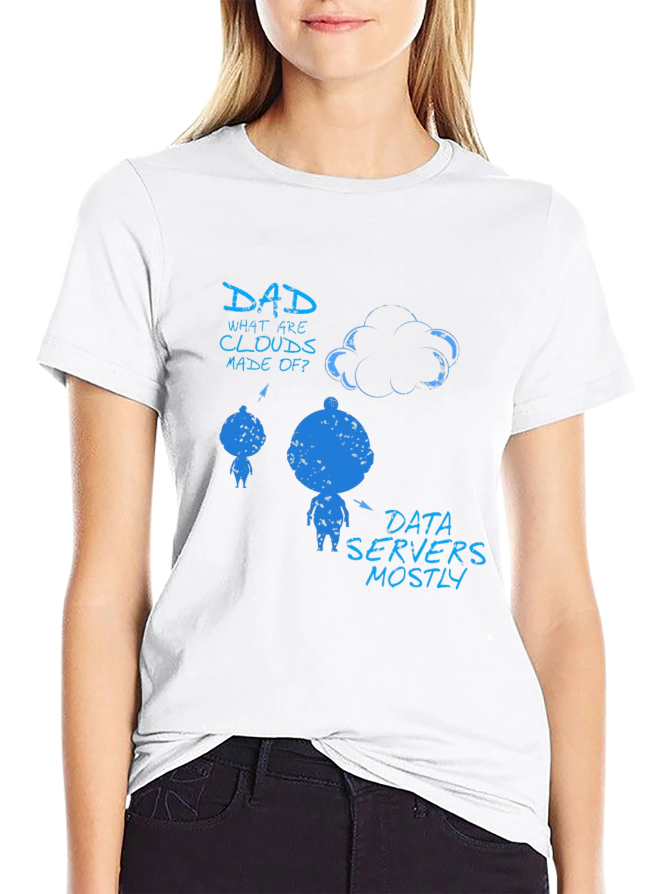Dad What are Clouds Made Of? Graphic T-Shirt