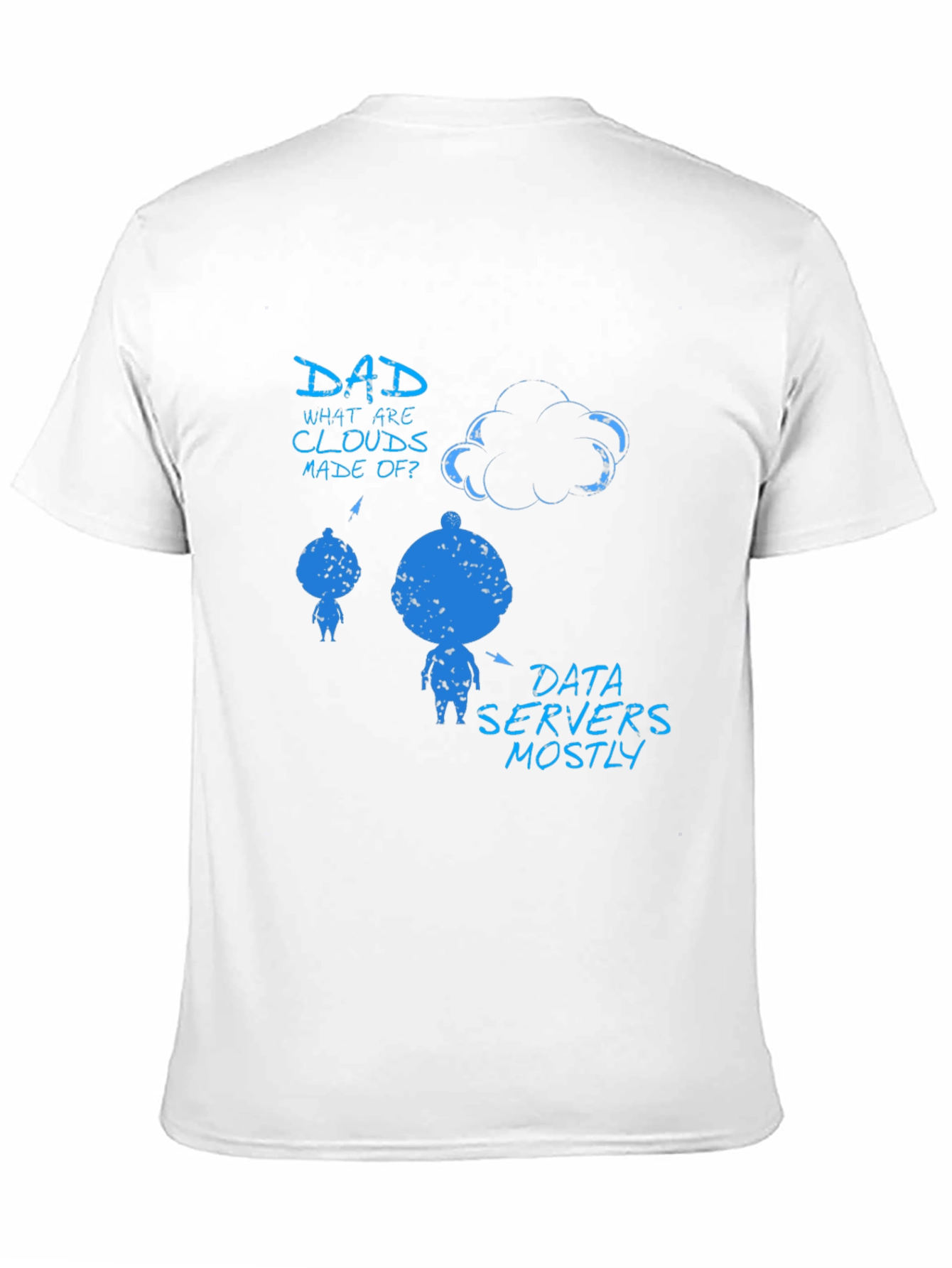 Dad What are Clouds Made Of? Graphic T-Shirt