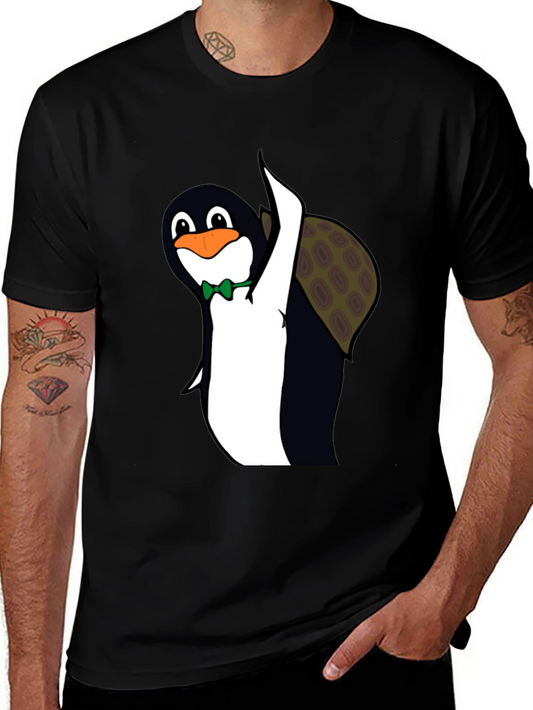 Penguin Turtle T-Shirt Funny Animal Tee