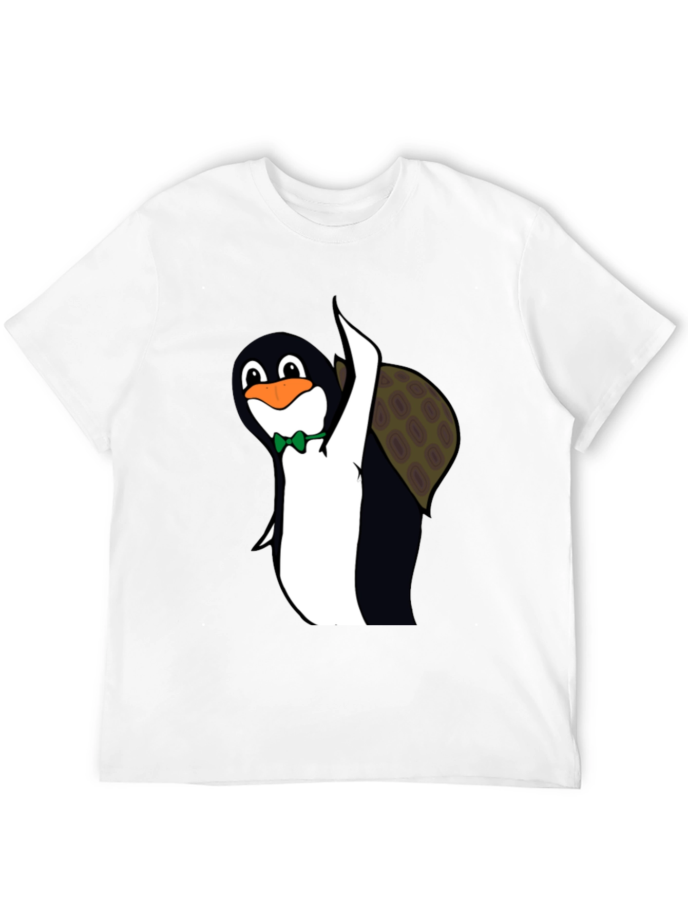 Penguin Turtle T-Shirt Funny Animal Tee