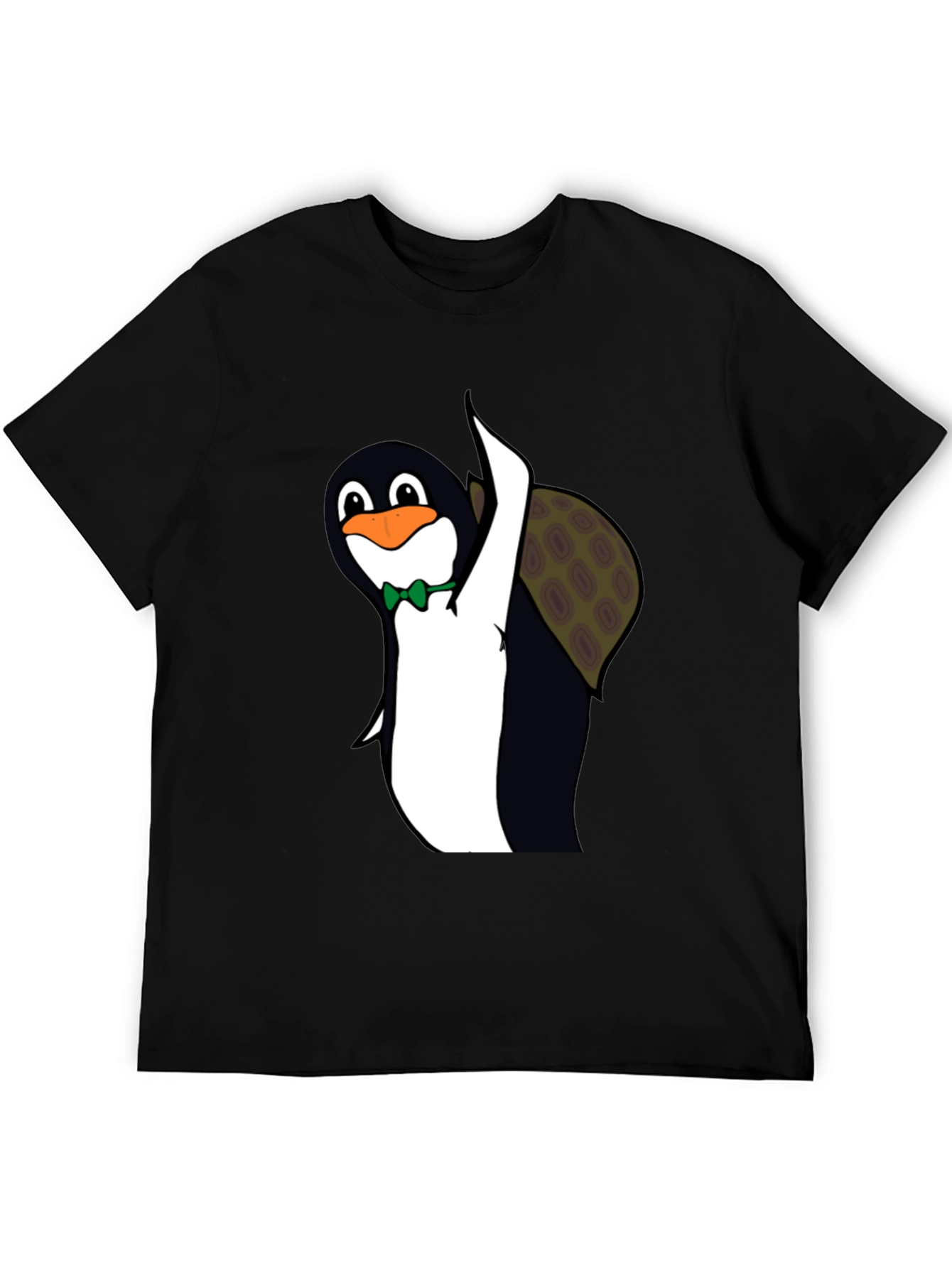 Penguin Turtle T-Shirt Funny Animal Tee