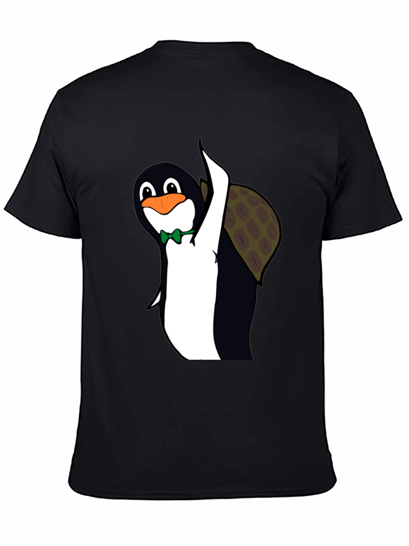 Penguin Turtle T-Shirt Funny Animal Tee