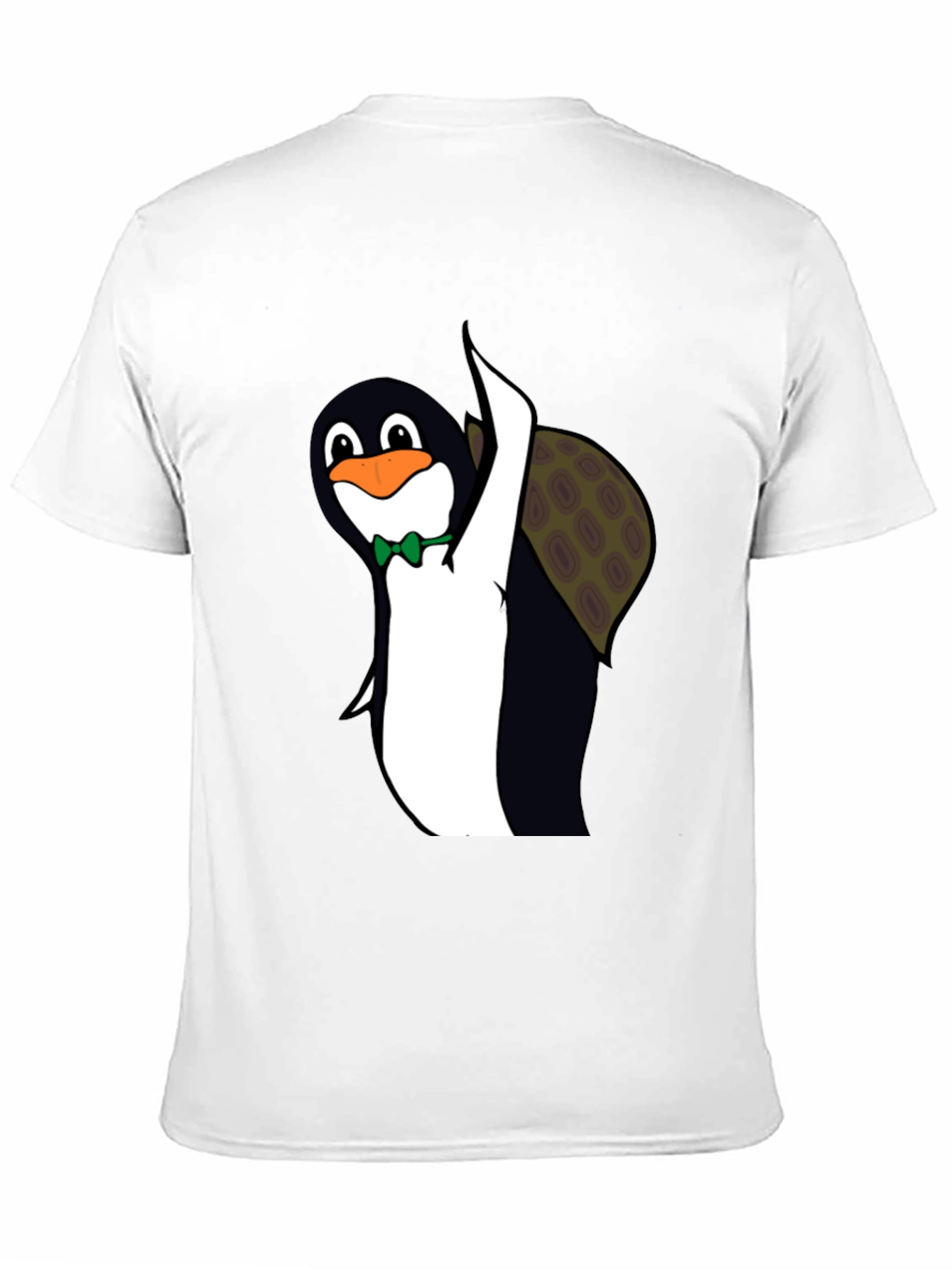 Penguin Turtle T-Shirt Funny Animal Tee