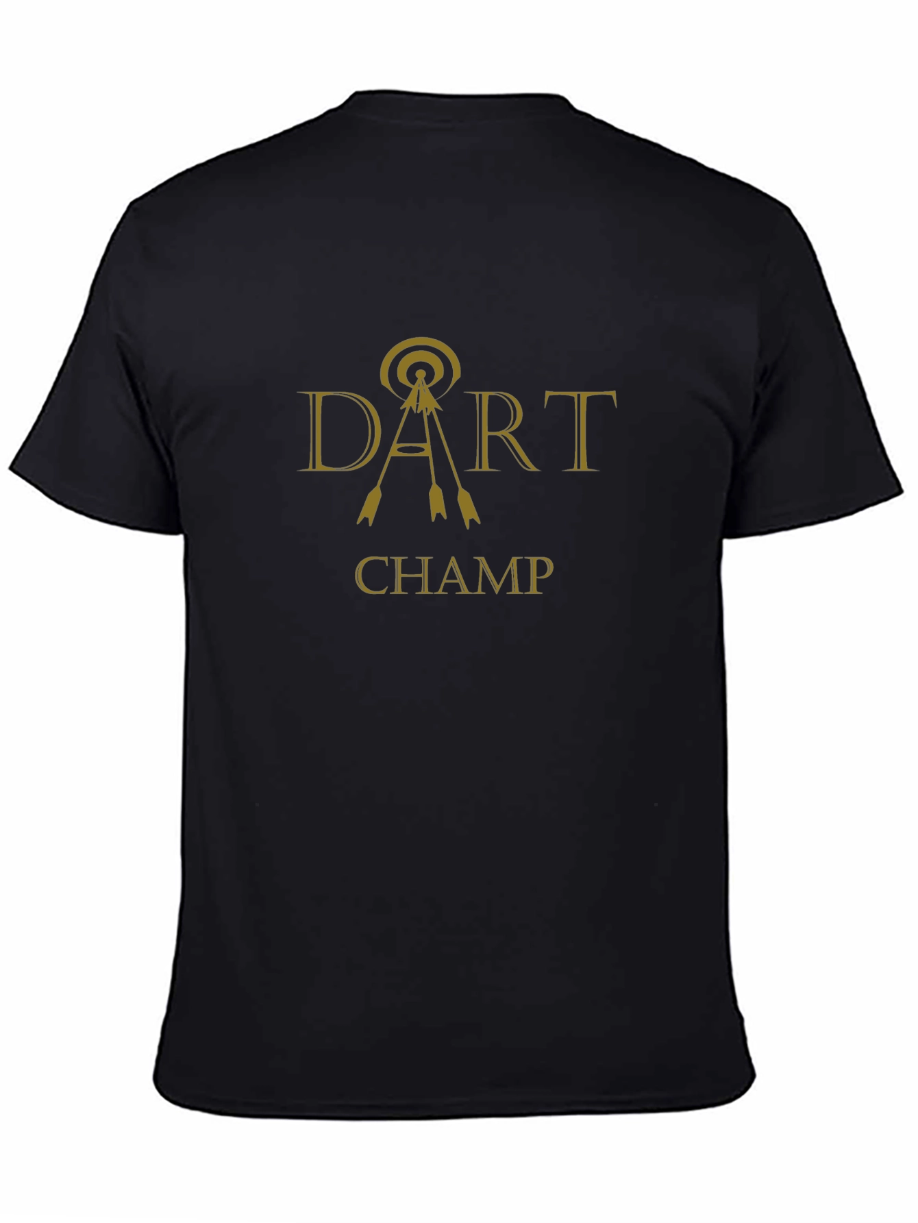 Dart Champ Graphic Tee - Black