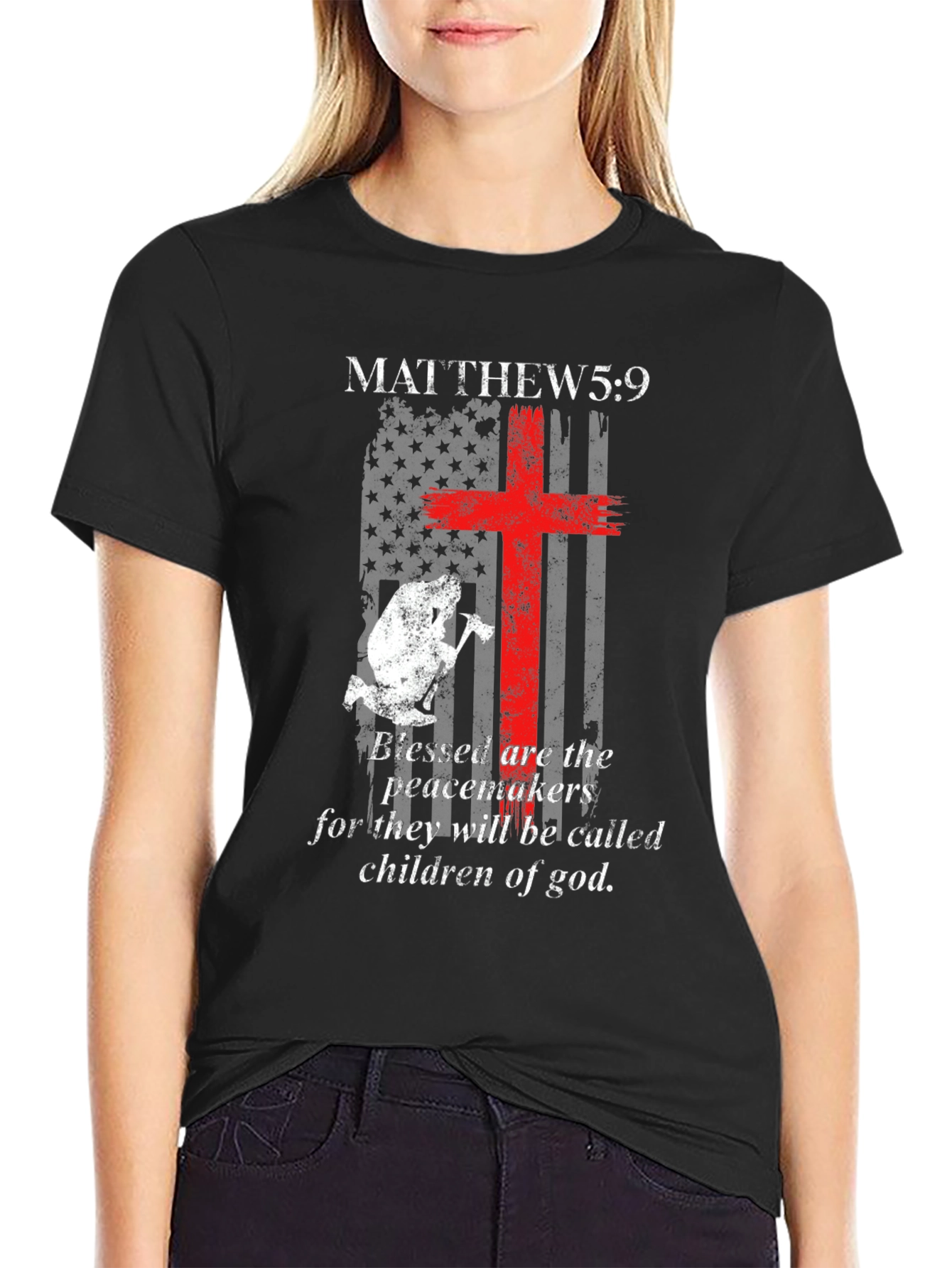 Matthew 5:9 Blessed Are The Peacemakers T-Shirt