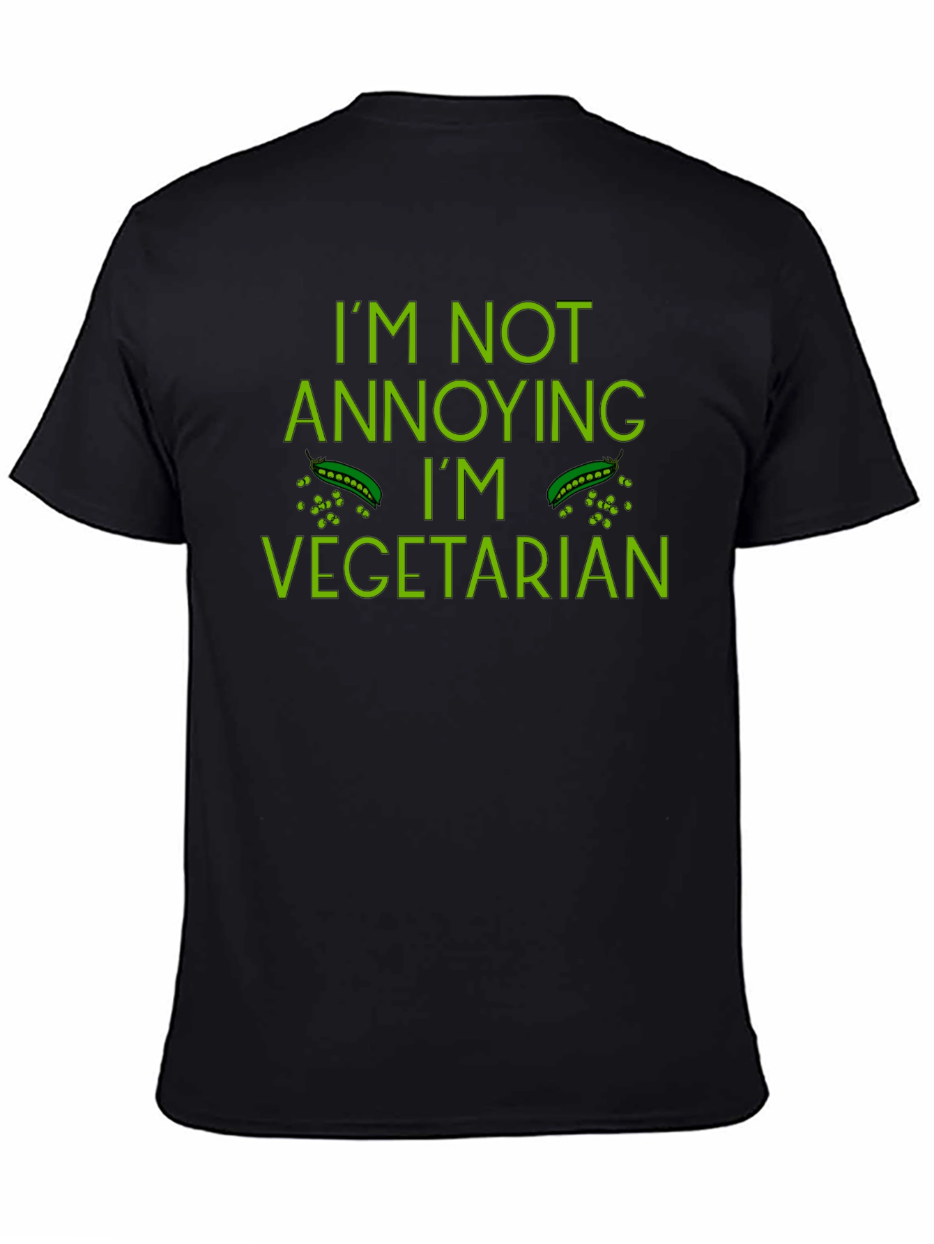 Im Not Annoying Im Vegetarian Funny T-Shirt