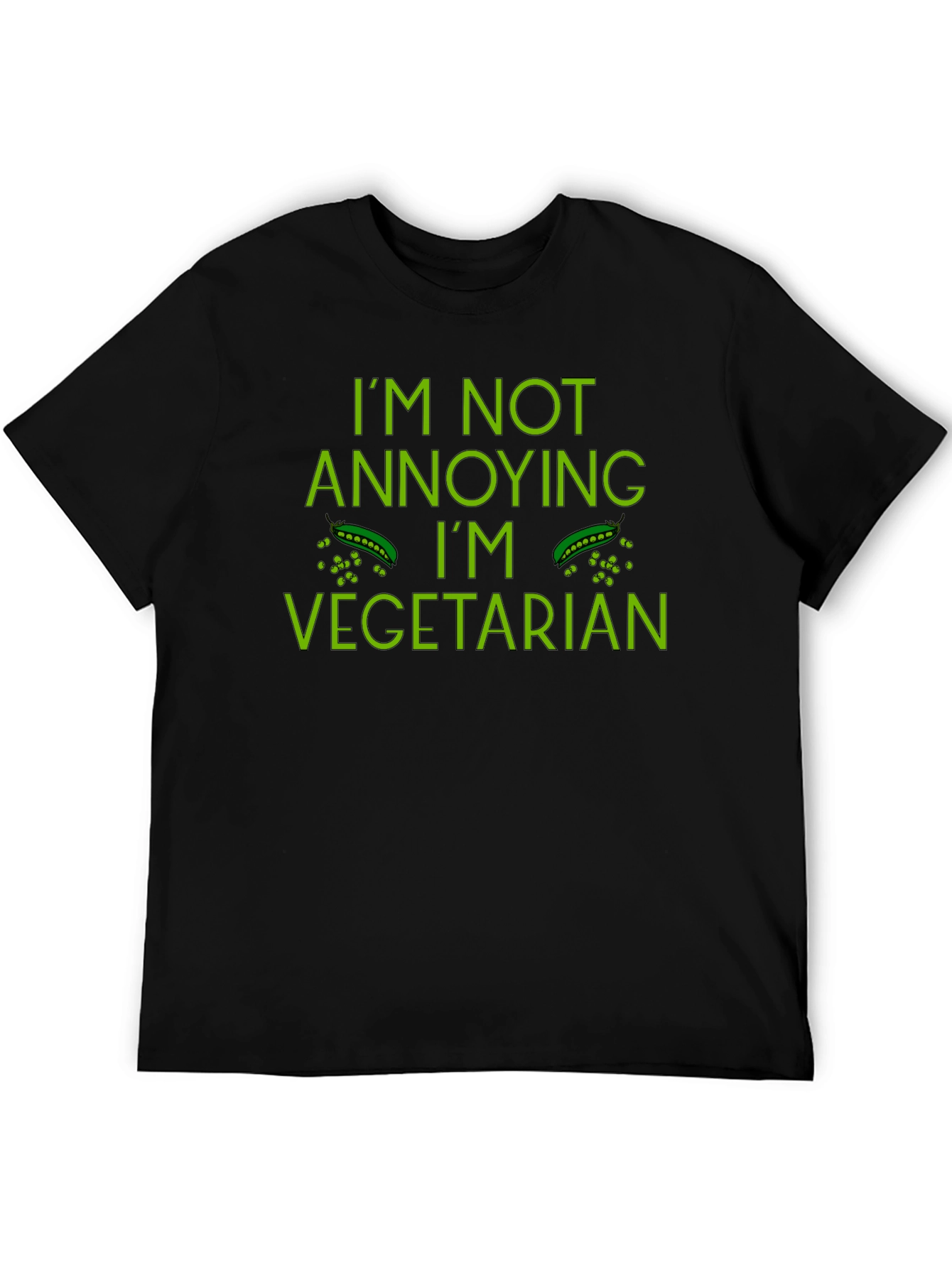 Im Not Annoying Im Vegetarian Funny T-Shirt