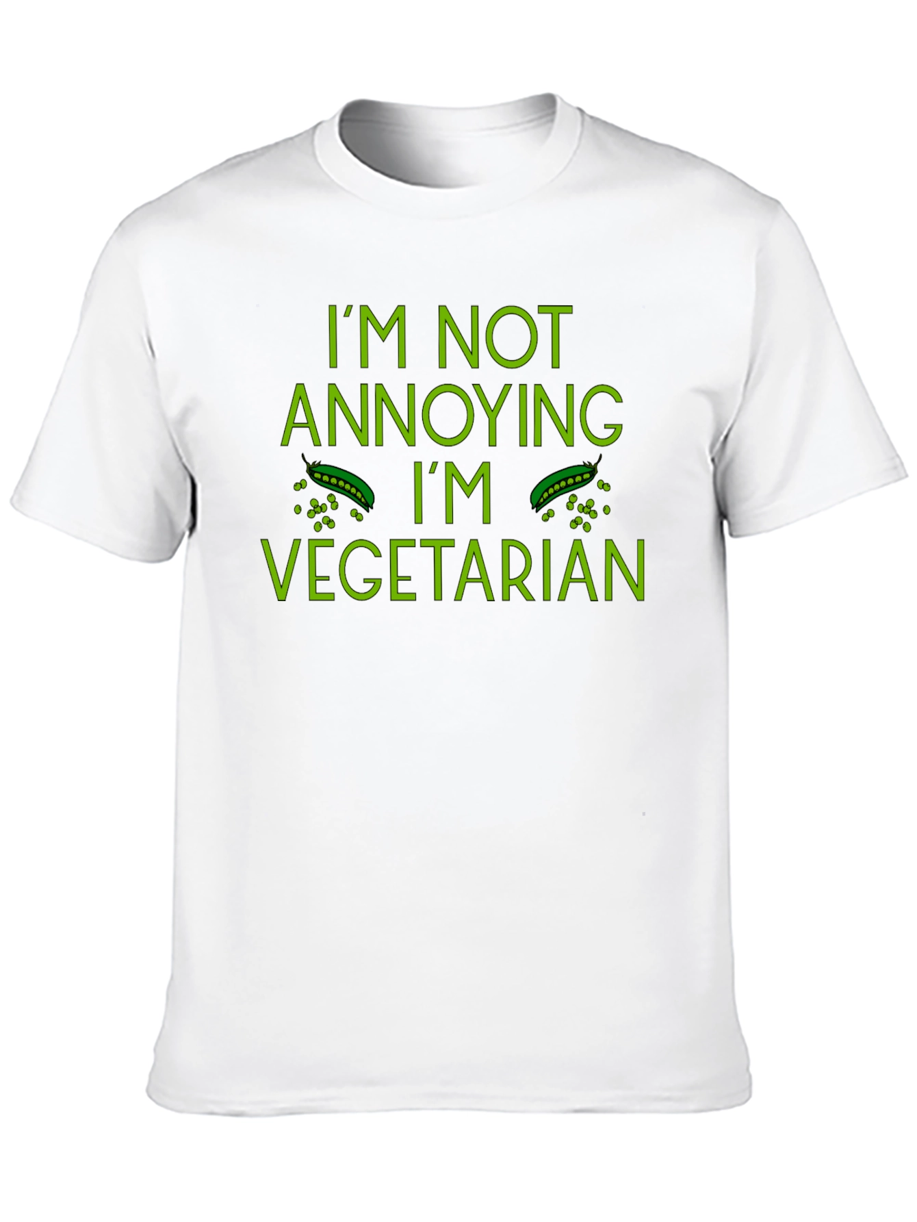 Im Not Annoying Im Vegetarian Funny T-Shirt