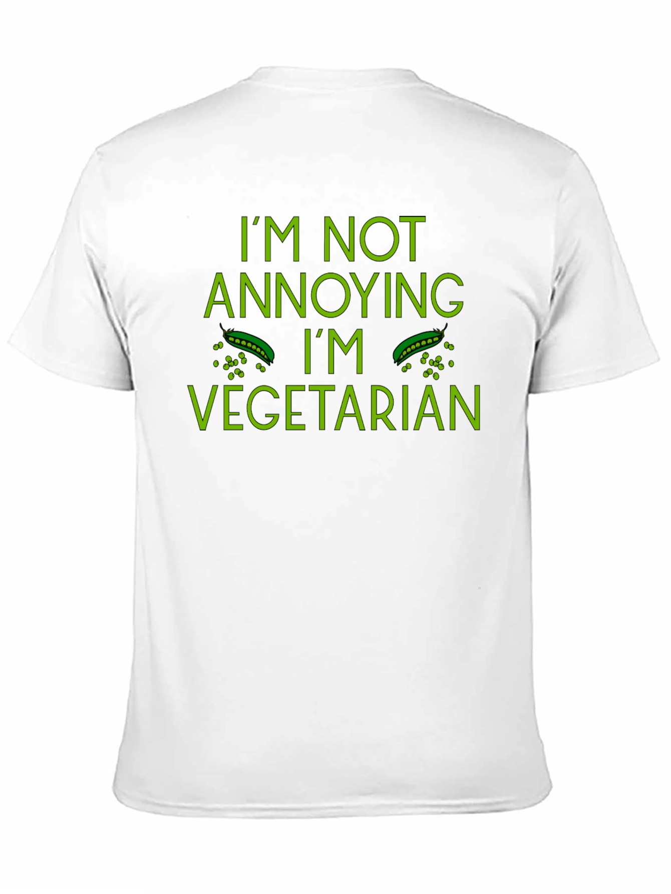 Im Not Annoying Im Vegetarian Funny T-Shirt