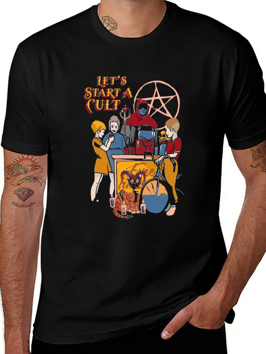 Lets Start A Cult Graphic T-Shirt