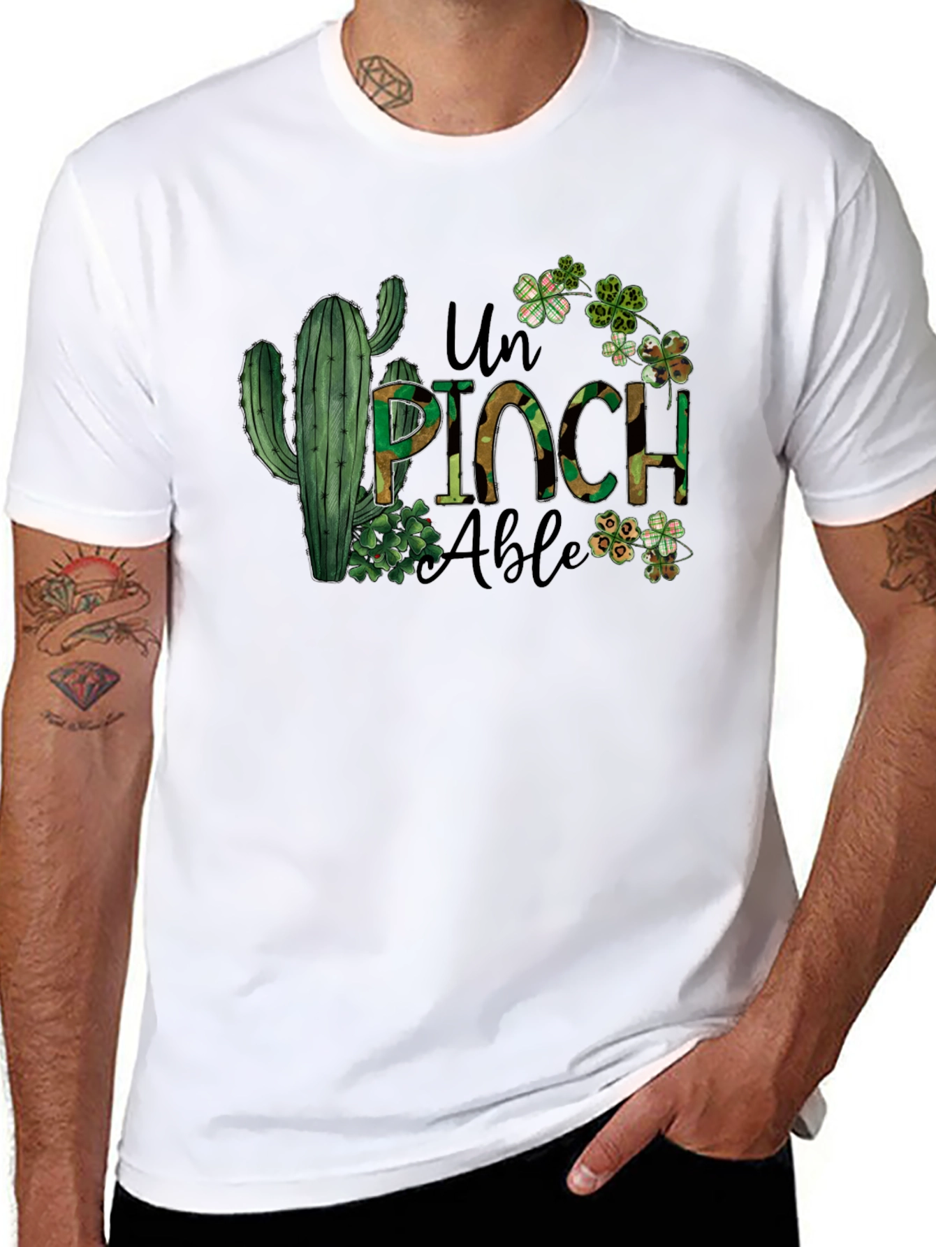 Unpinchable Shamrock St. Patricks Day T-Shirt