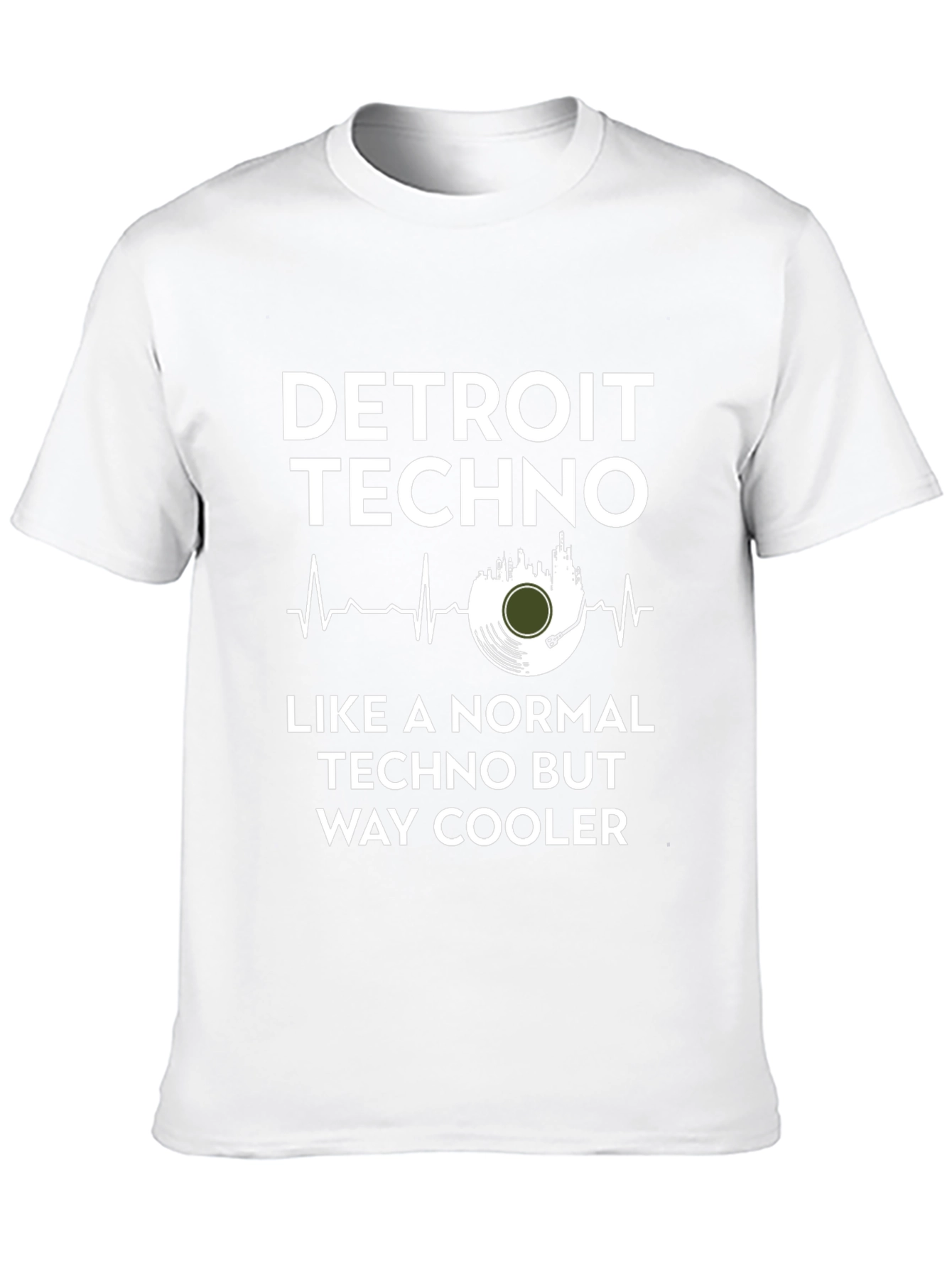 Detroit Techno Cool T-Shirt - Music Lover Tee