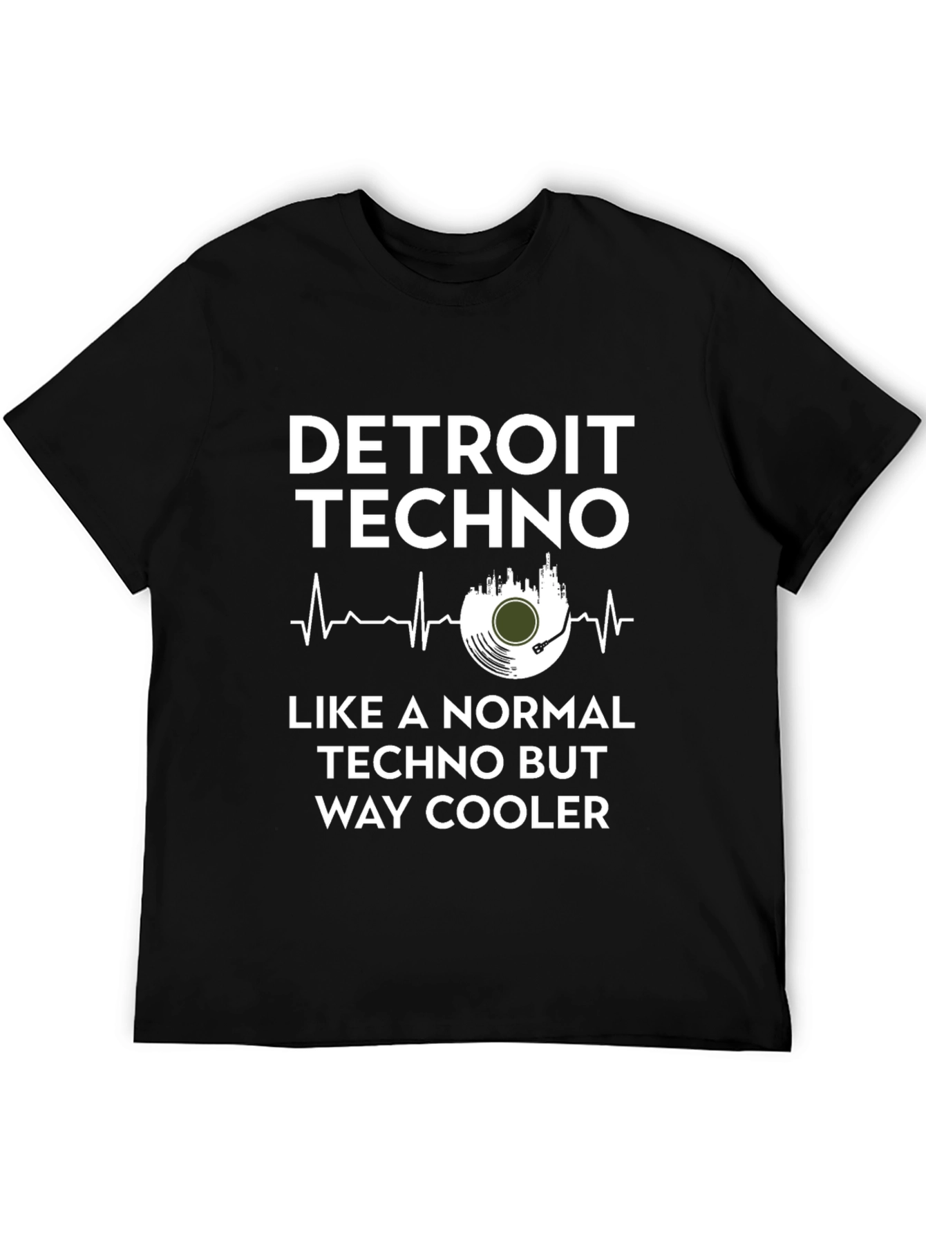 Detroit Techno Cool T-Shirt - Music Lover Tee