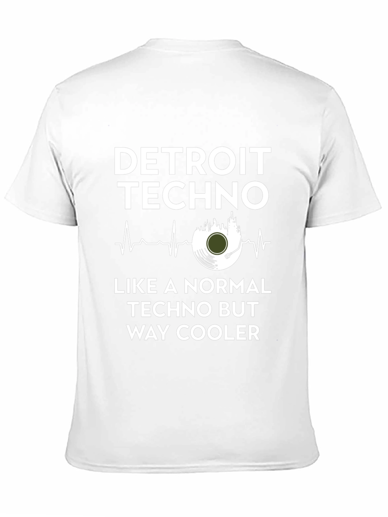 Detroit Techno Cool T-Shirt - Music Lover Tee