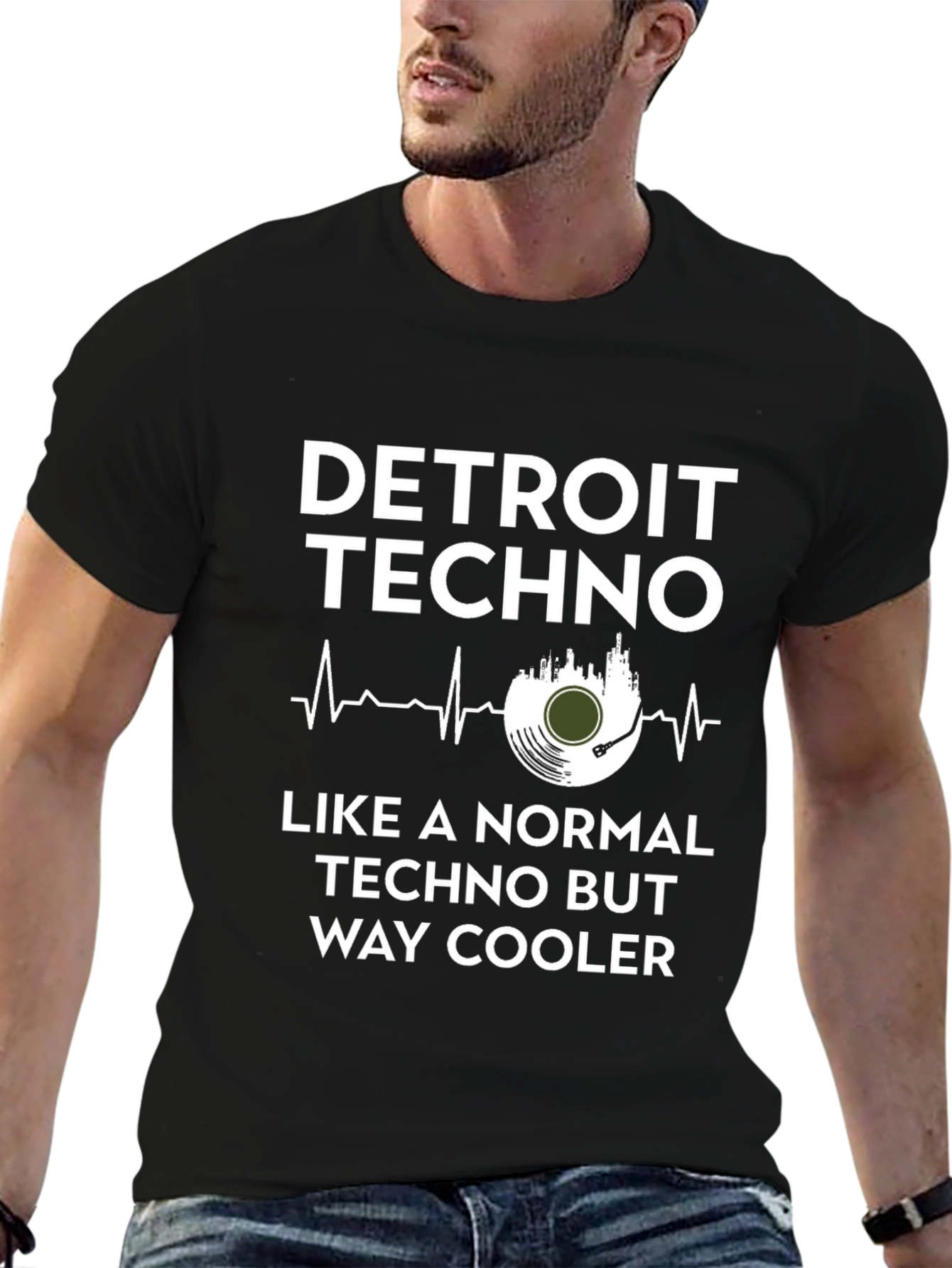 Detroit Techno Cool T-Shirt - Music Lover Tee