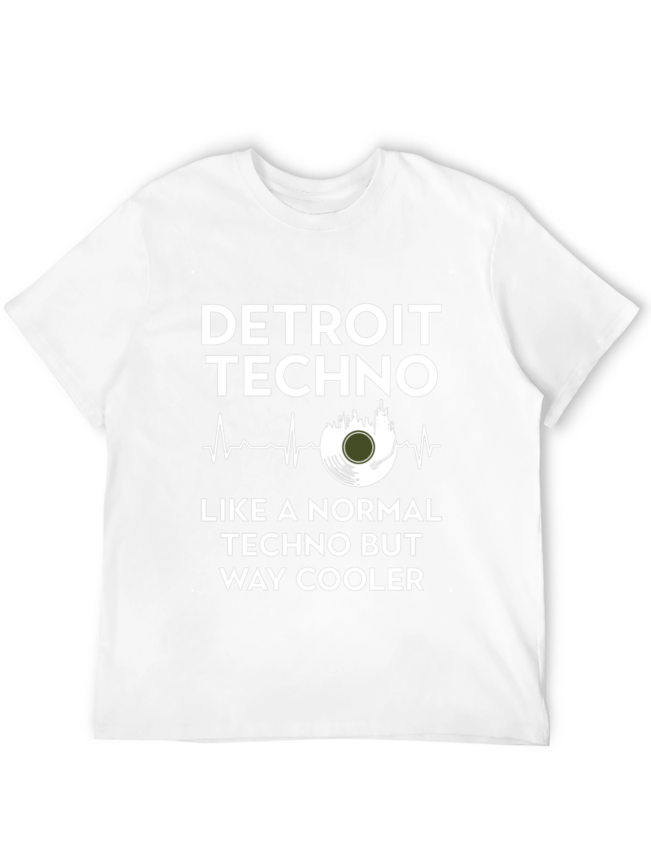 Detroit Techno Cool T-Shirt - Music Lover Tee