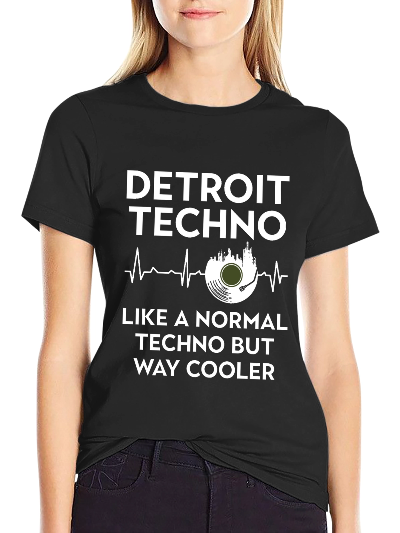 Detroit Techno Cool T-Shirt - Music Lover Tee