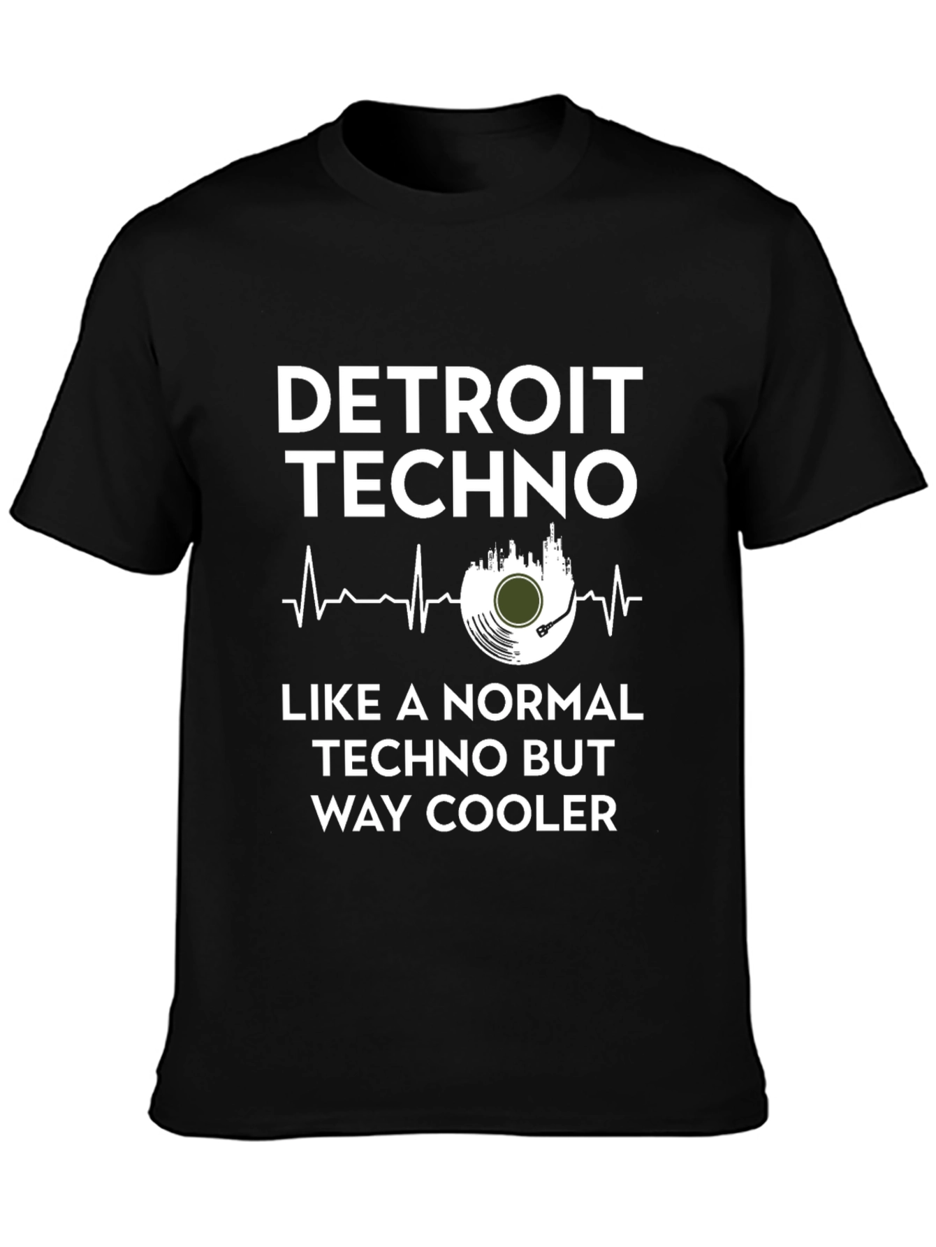 Detroit Techno Cool T-Shirt - Music Lover Tee
