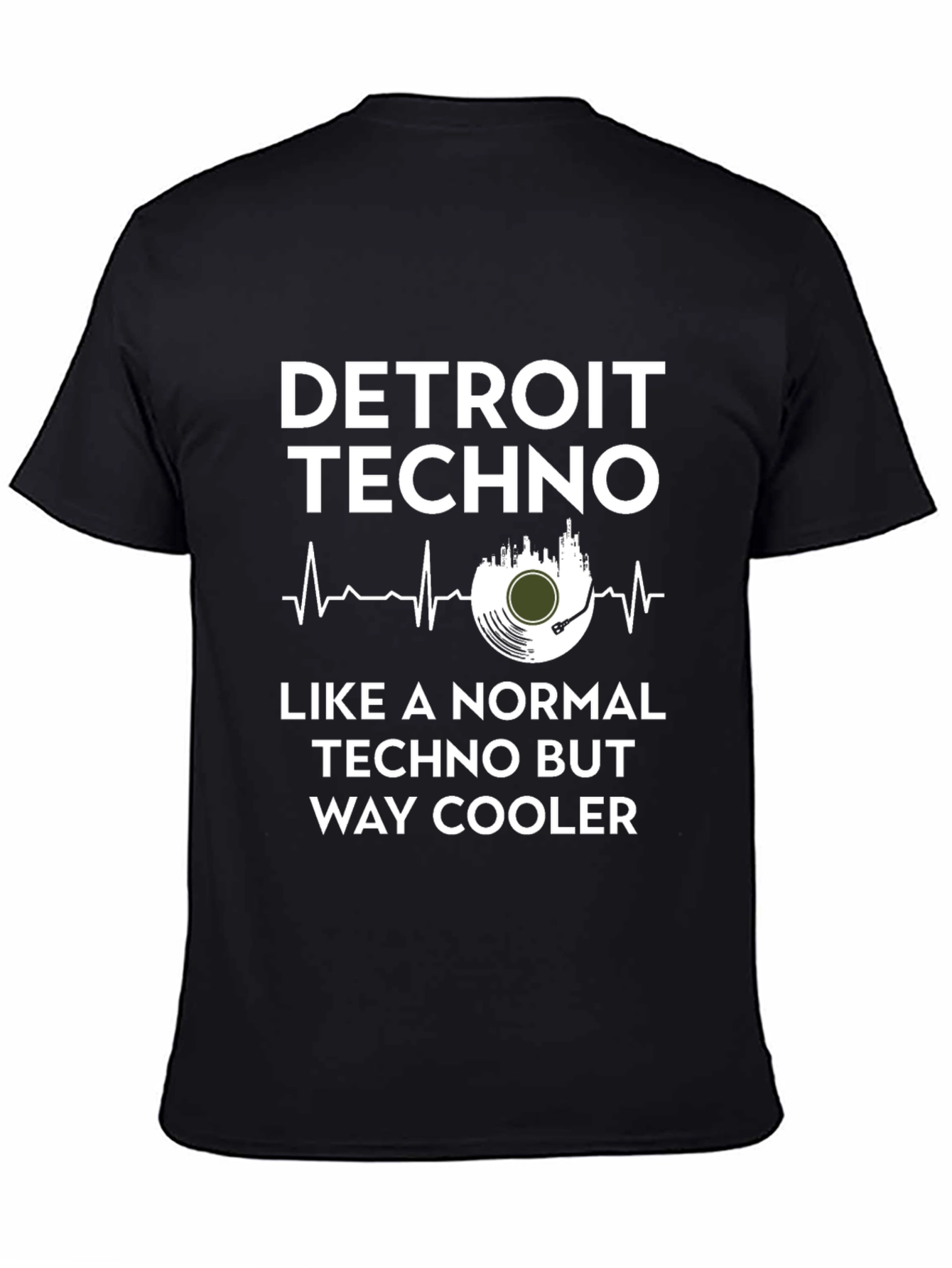Detroit Techno Cool T-Shirt - Music Lover Tee