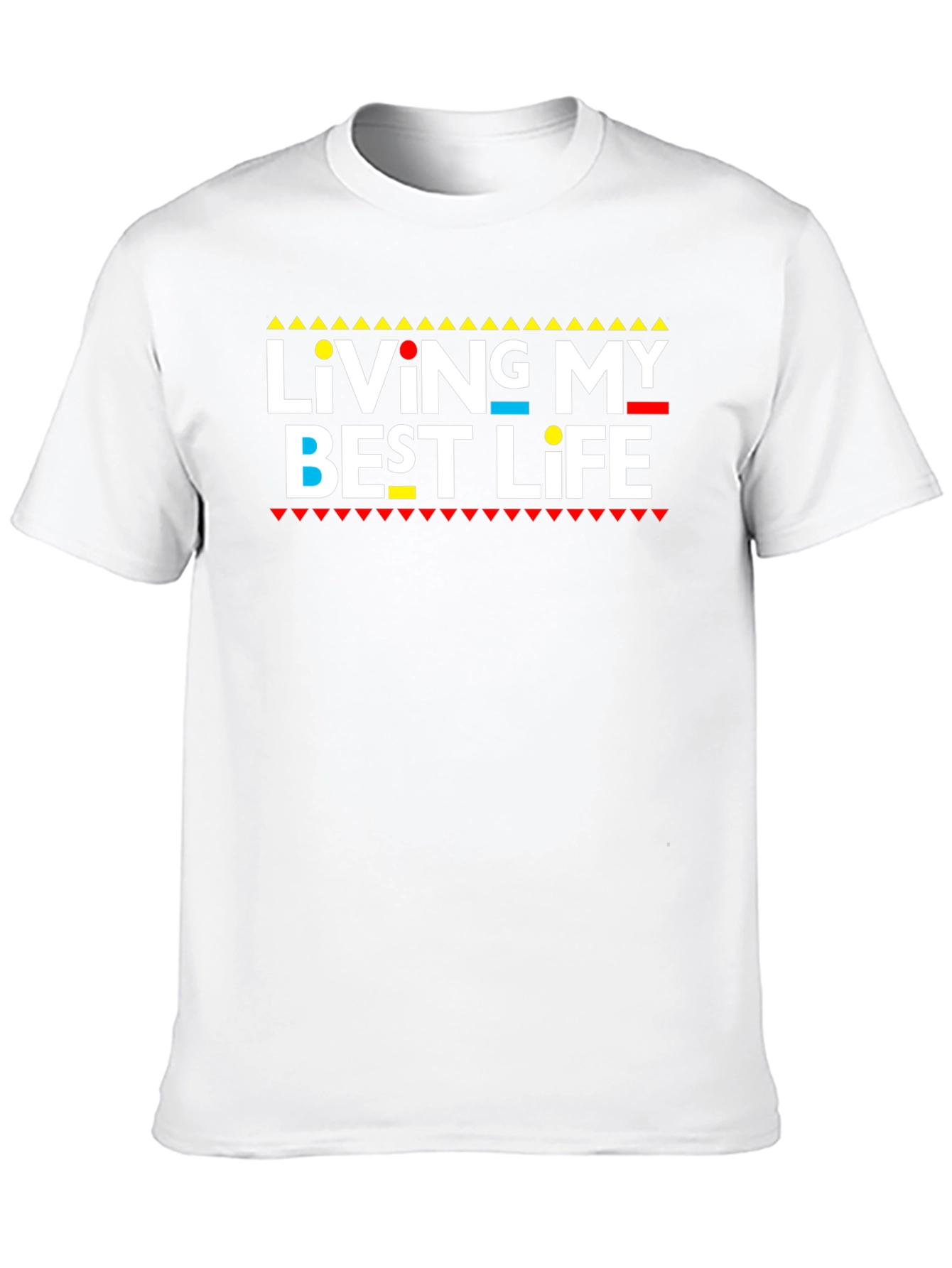 Living My Best Life Graphic Tee - Black