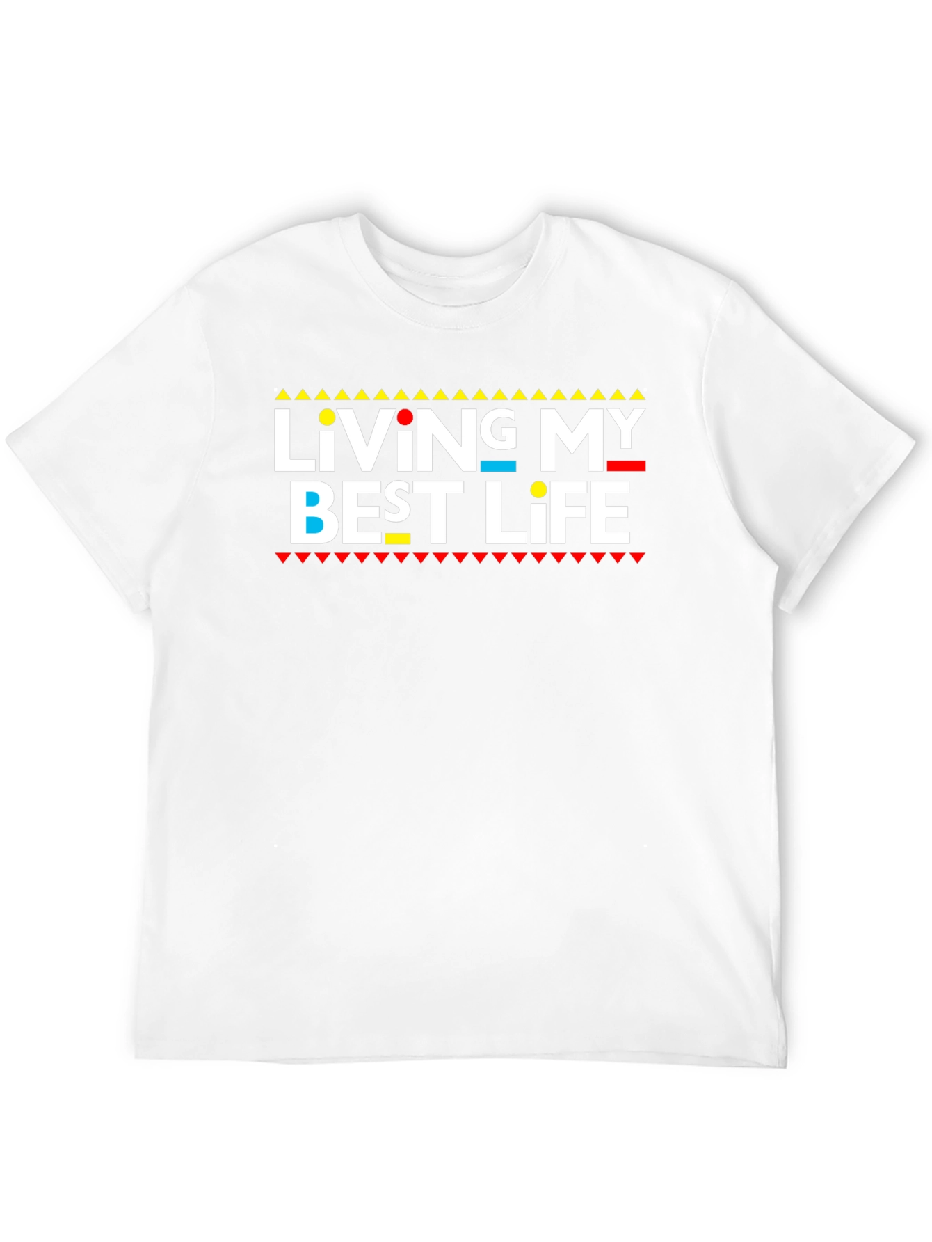 Living My Best Life Graphic Tee - Black