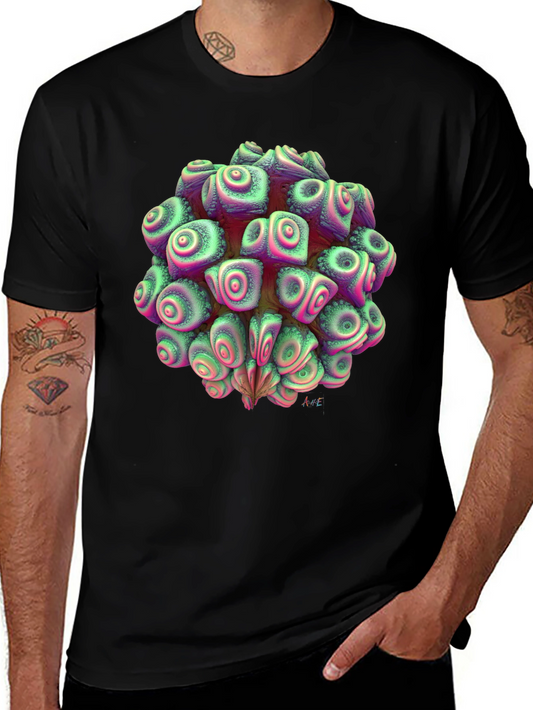 Abstract Organic Fractal Design Tee