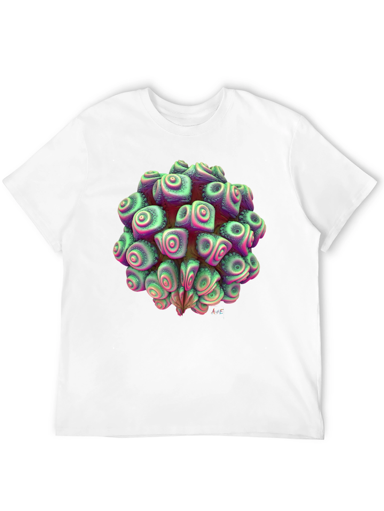 Abstract Organic Fractal Design Tee