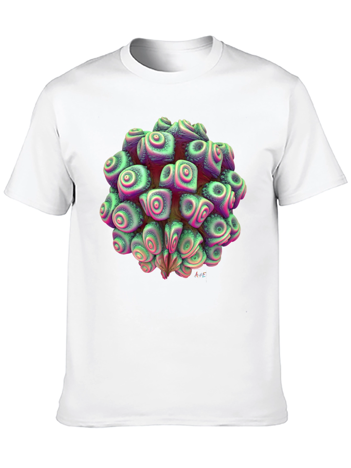 Abstract Organic Fractal Design Tee