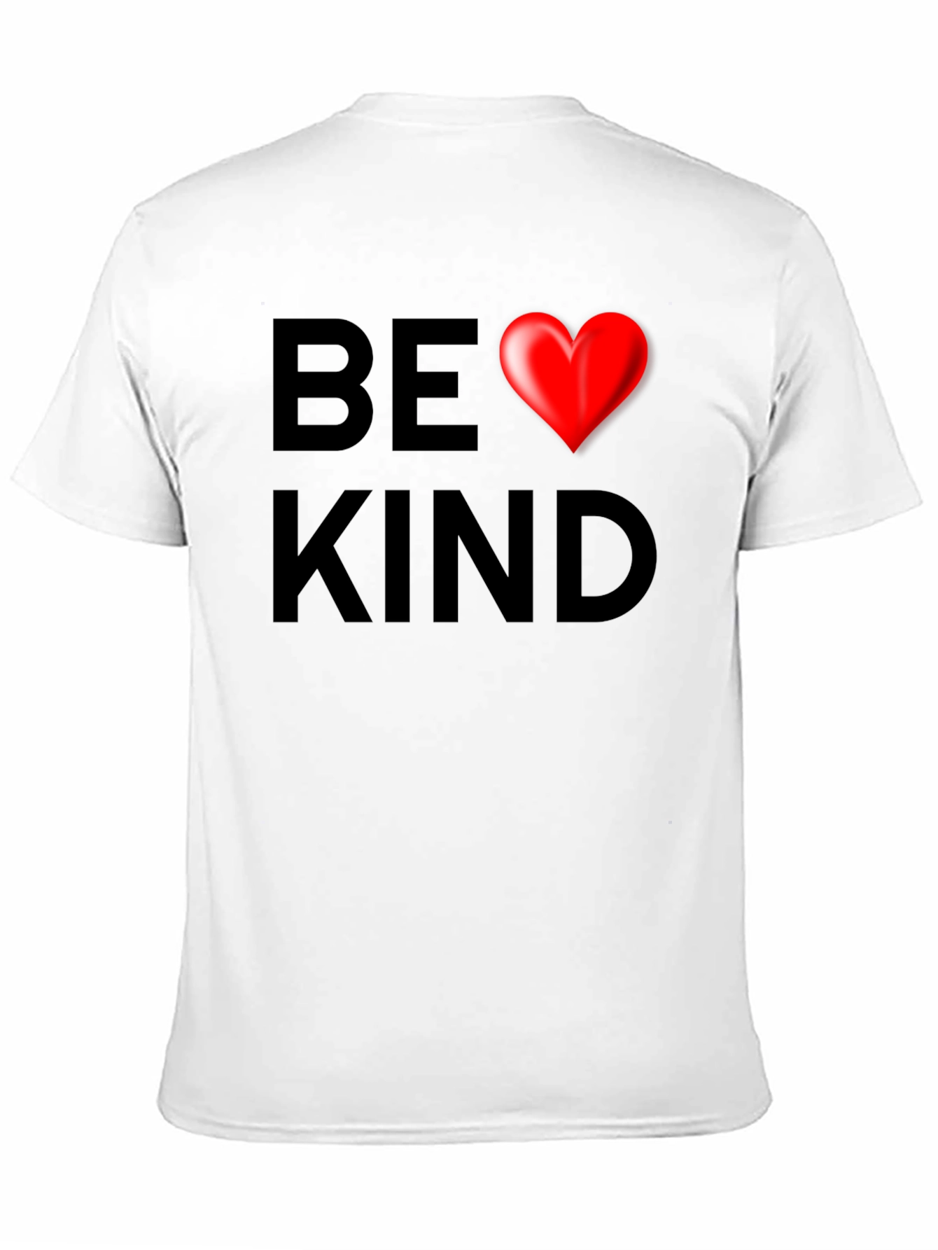 Be Kind Heart Graphic Tee - Soft Cotton Blend