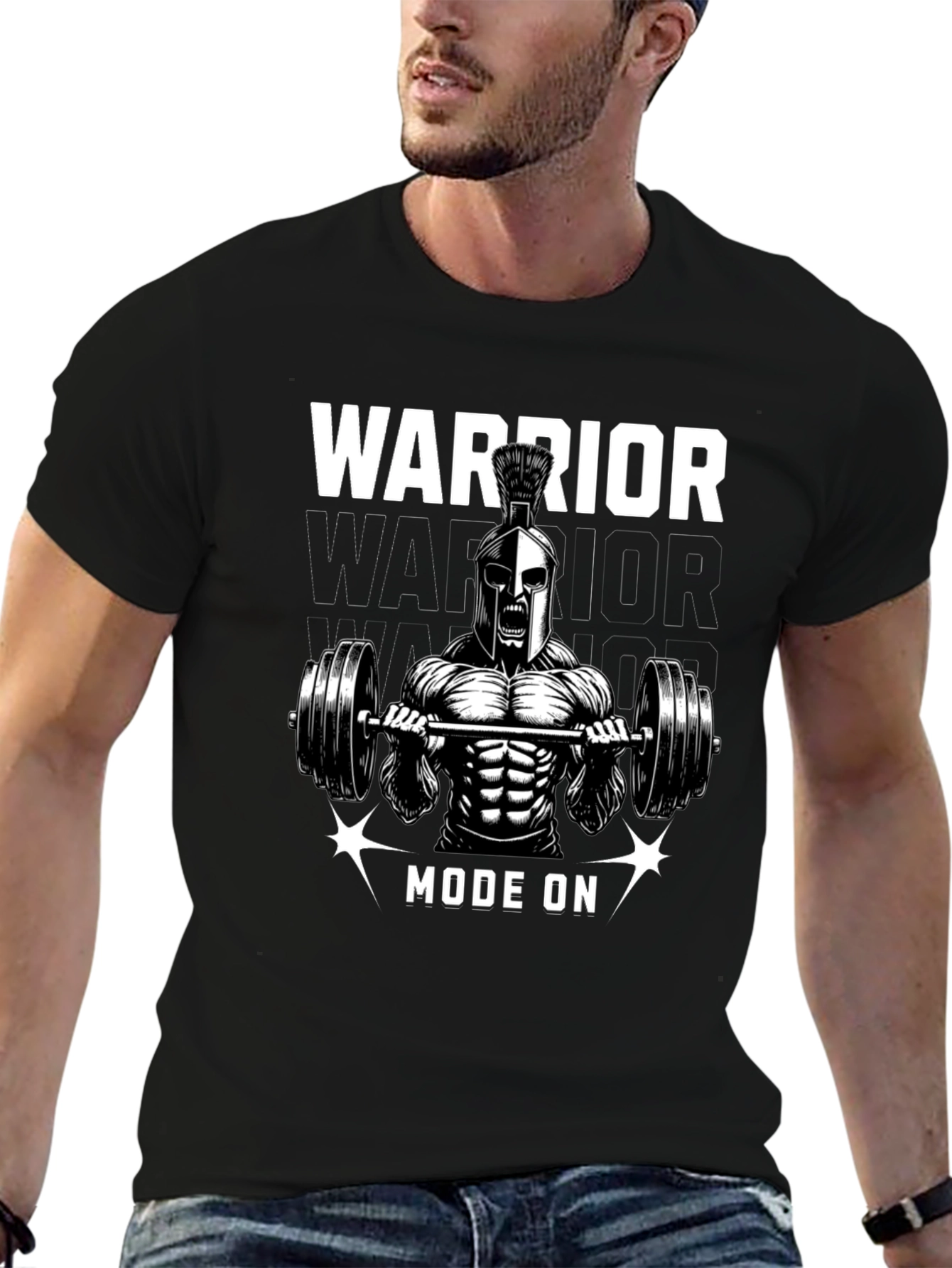 Warrior Mode On T-Shirt - Fitness Apparel