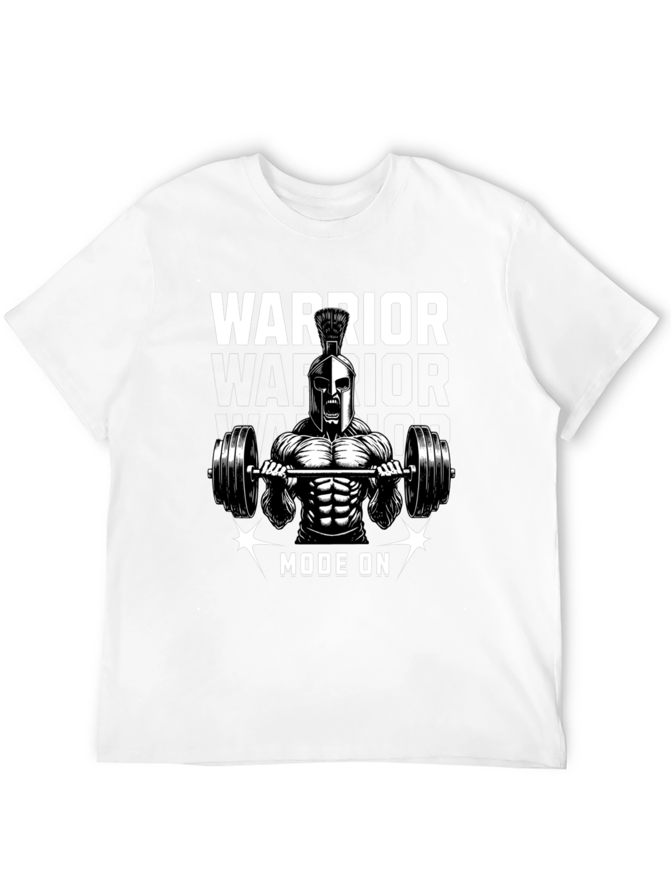 Warrior Mode On T-Shirt - Fitness Apparel