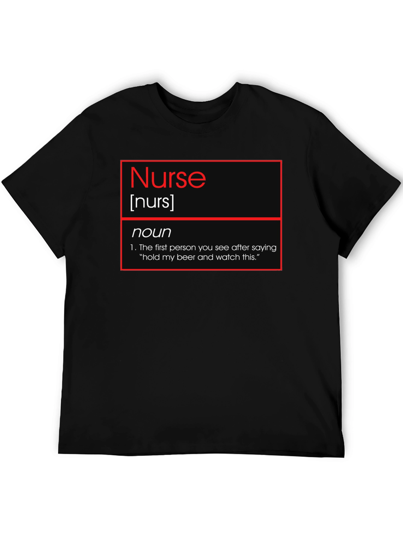 Funny Nurse Definition T-Shirt