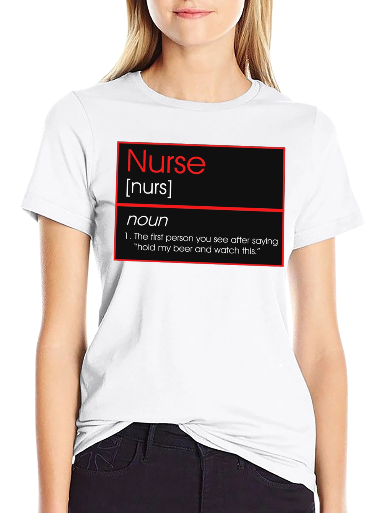 Funny Nurse Definition T-Shirt