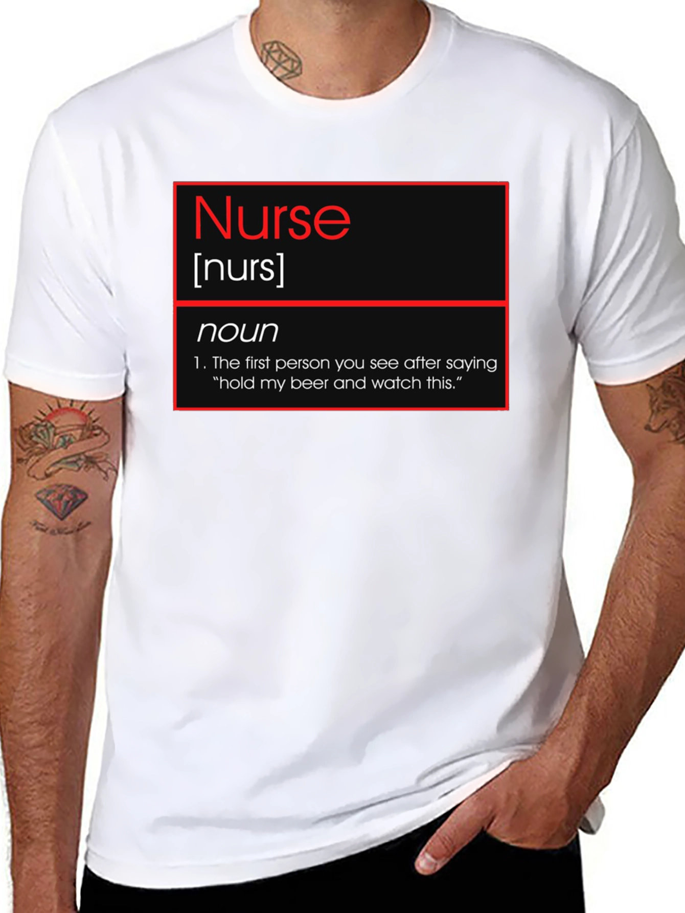 Funny Nurse Definition T-Shirt