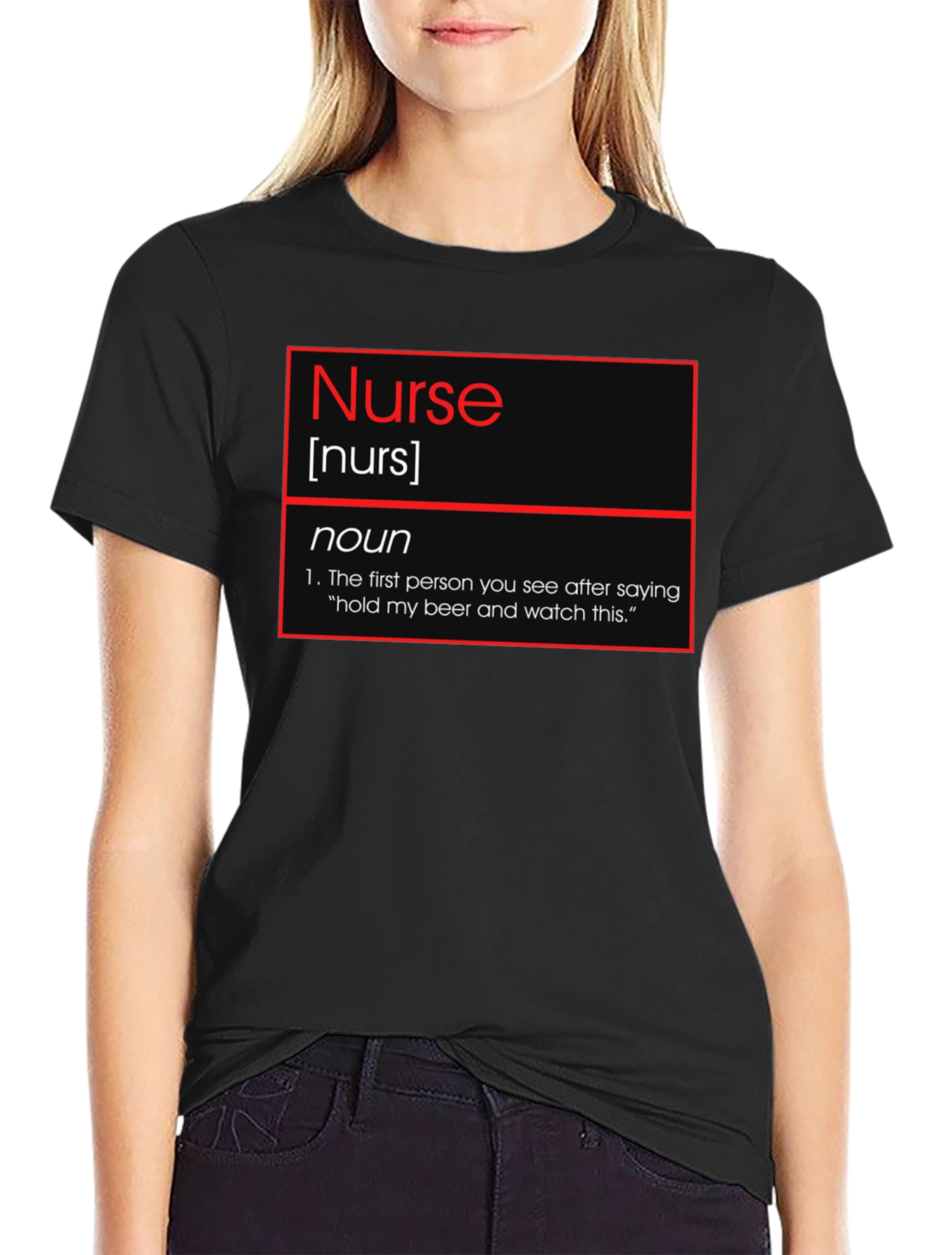 Funny Nurse Definition T-Shirt