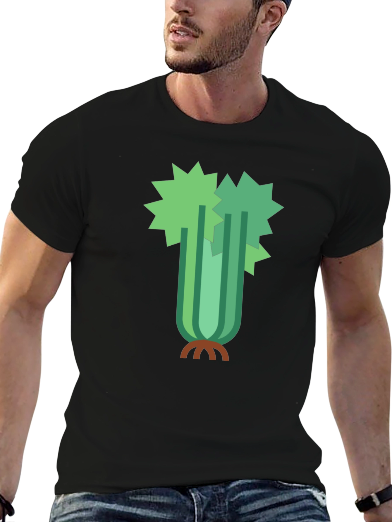 Celery Graphic Tee - Fresh Style!
