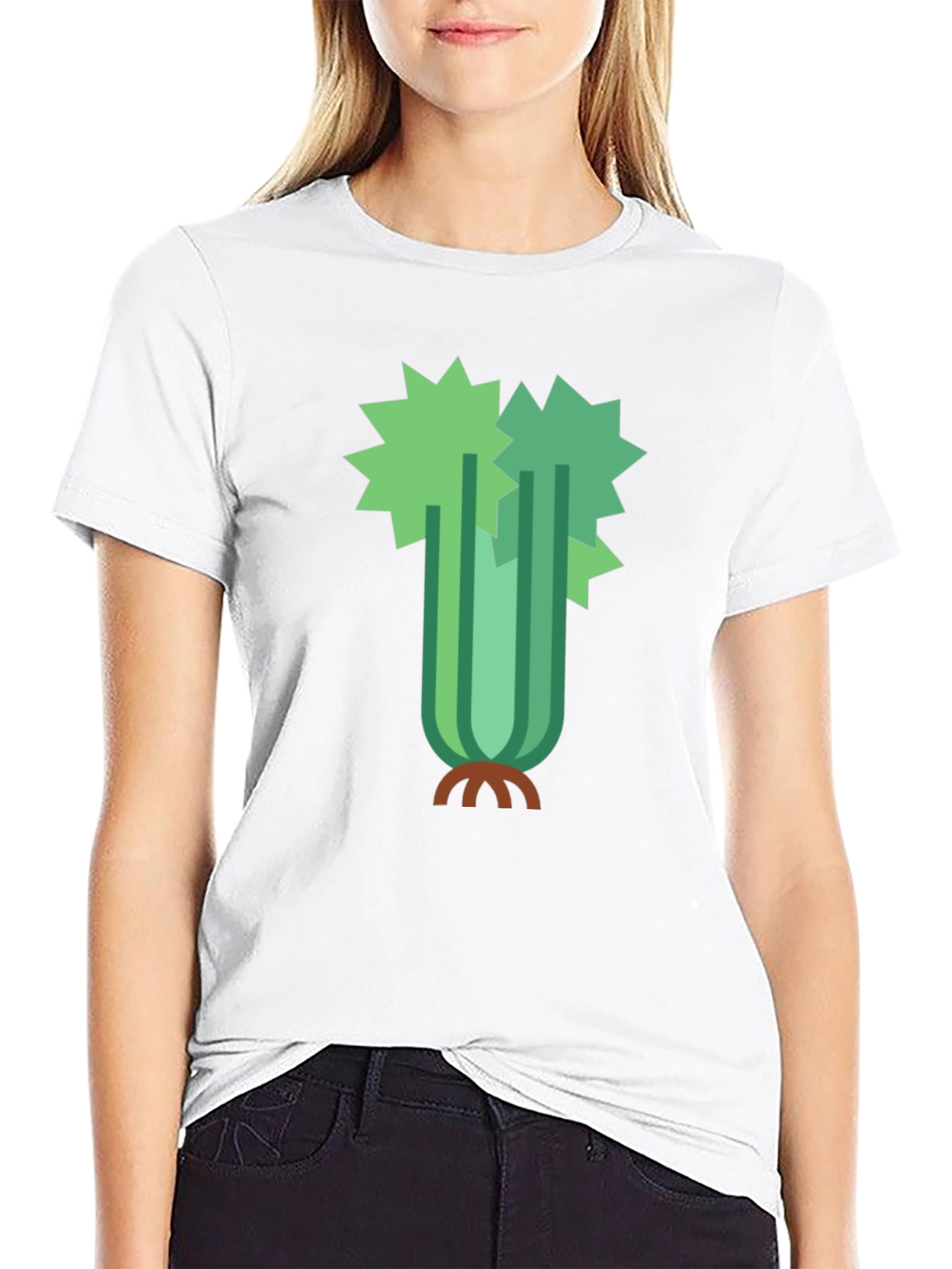 Celery Graphic Tee - Fresh Style!