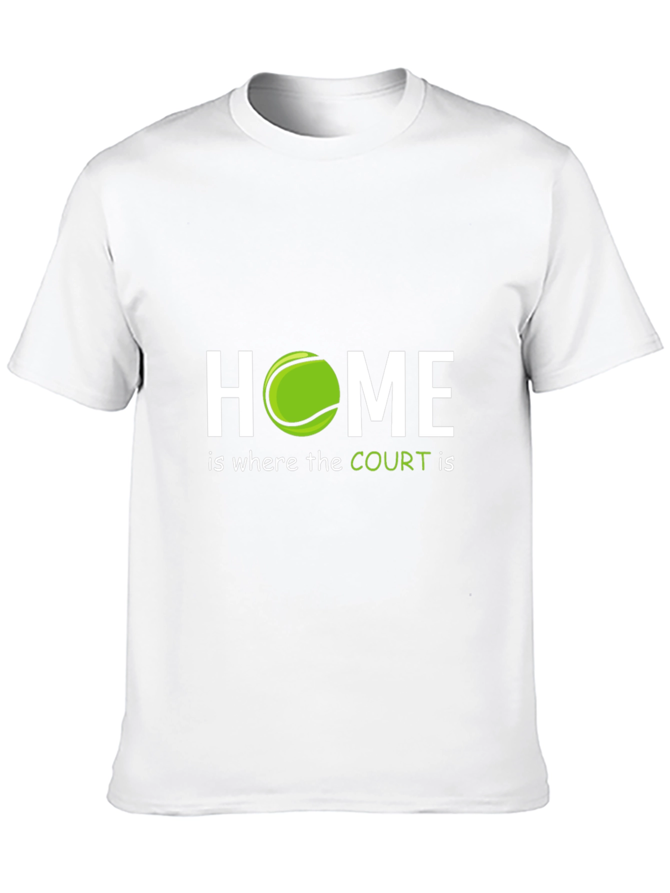 Tennis Lover T-Shirt: Home is Where the Court Is