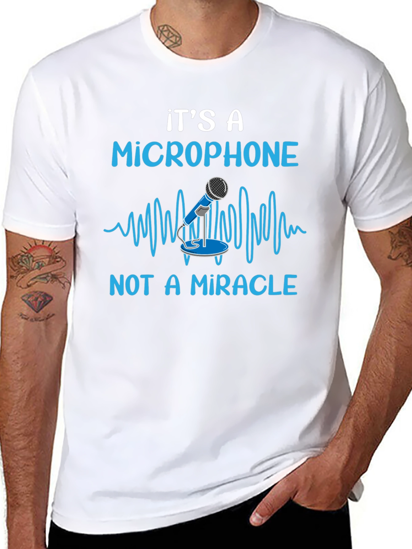 Its A Microphone T-Shirt