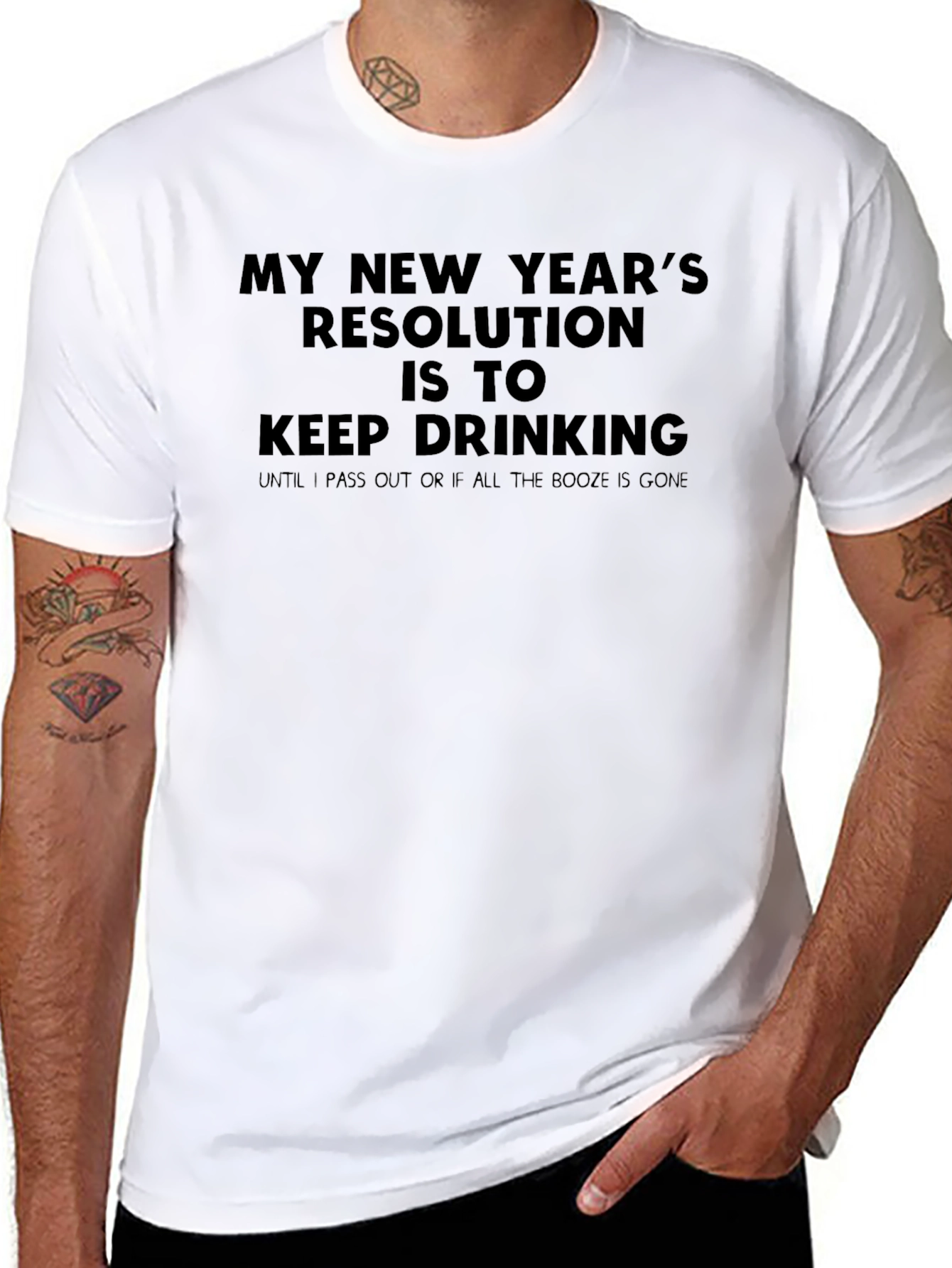 Funny New Years Resolution T-Shirt