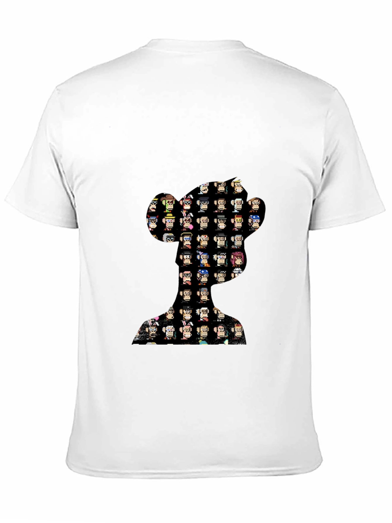 Bored Ape Black T-Shirt - Crypto Punk Style
