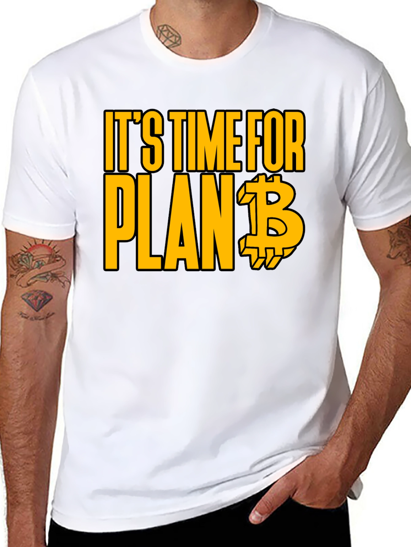 Its Time for Plan B Bitcoin T-Shirt