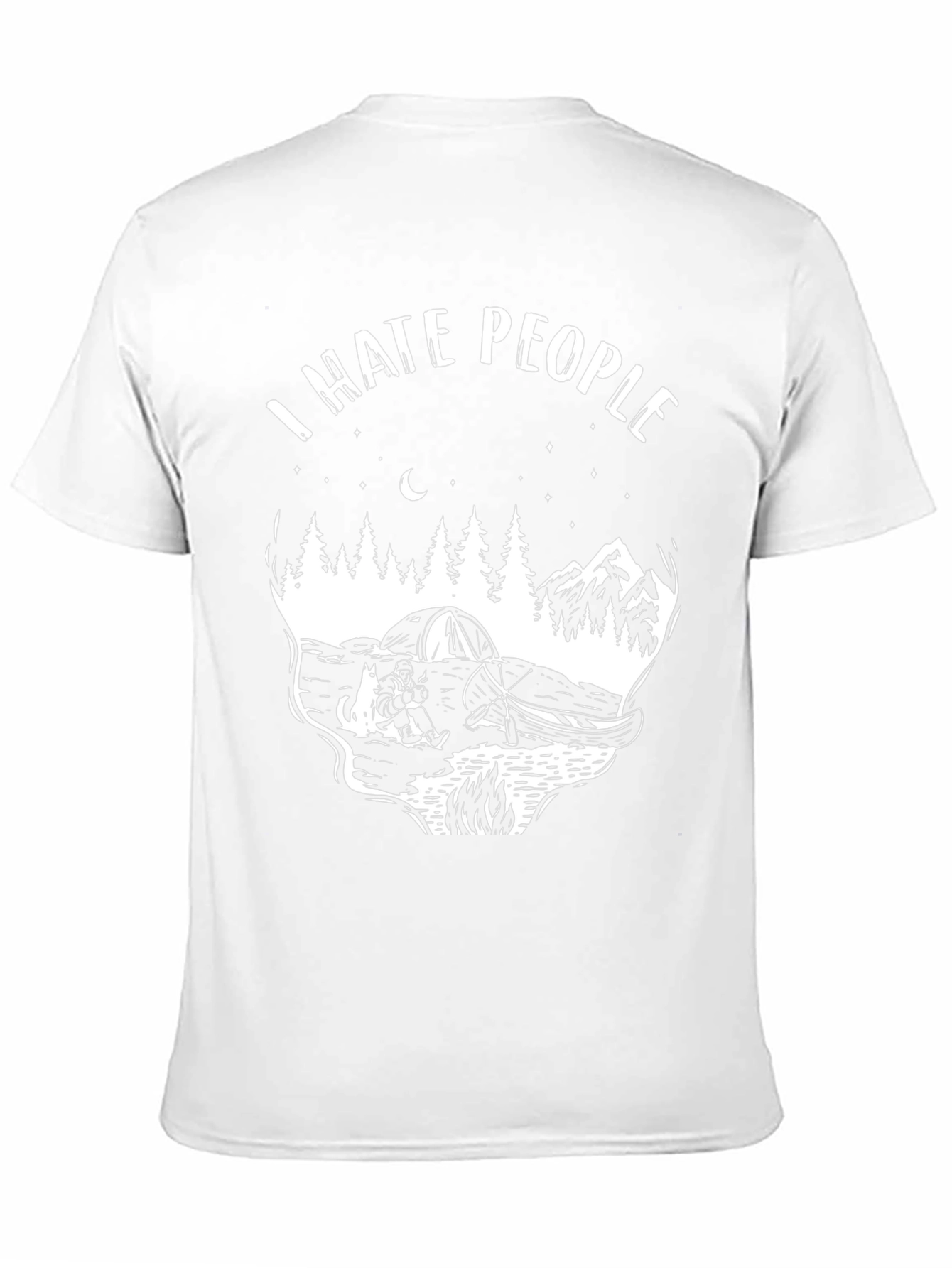 I Hate People Camping T-Shirt
