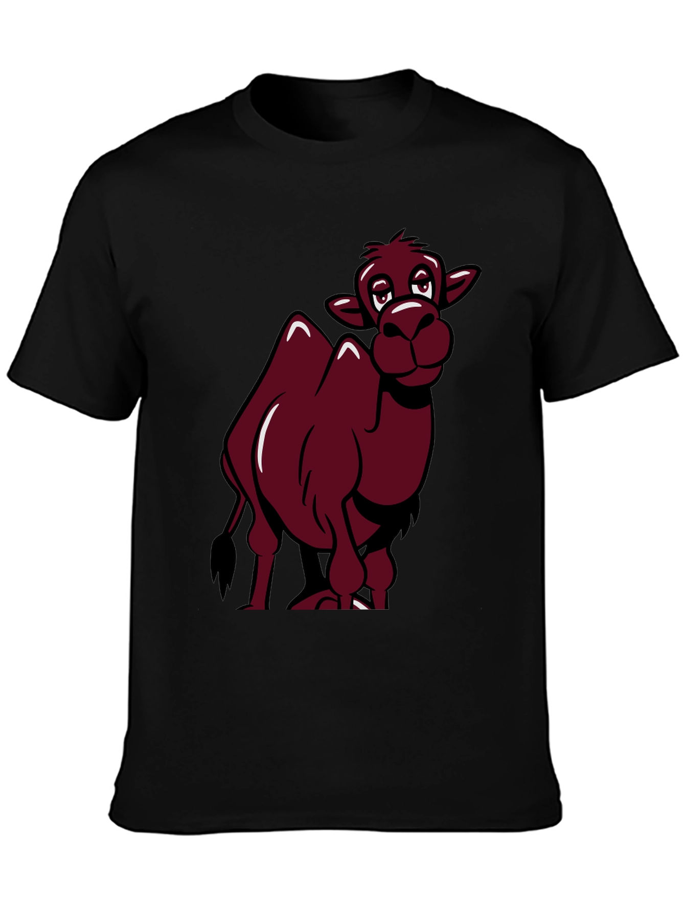 Funny Camel Cartoon Graphic T-Shirt